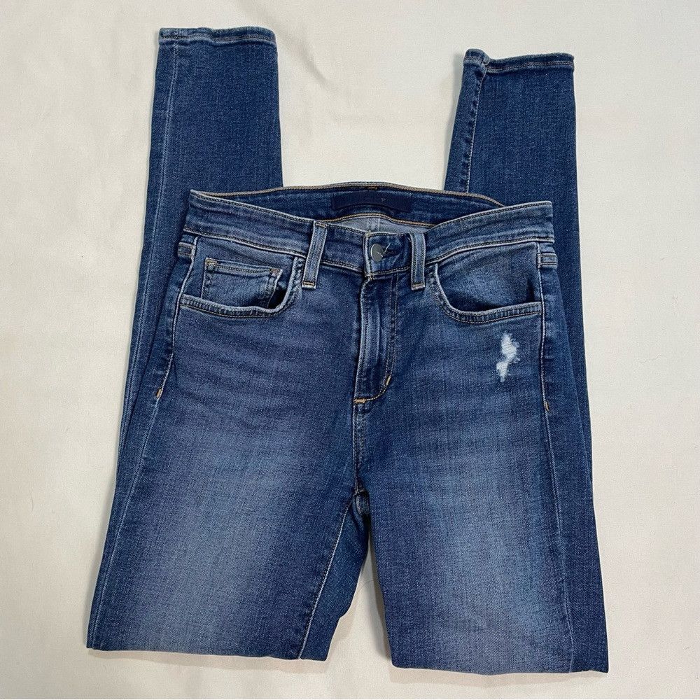 Joe's Joe's The Icon Ankle Skinny Distressed Jeans SIze 26 Size 26" / US 2 / IT 38 - 3 Thumbnail