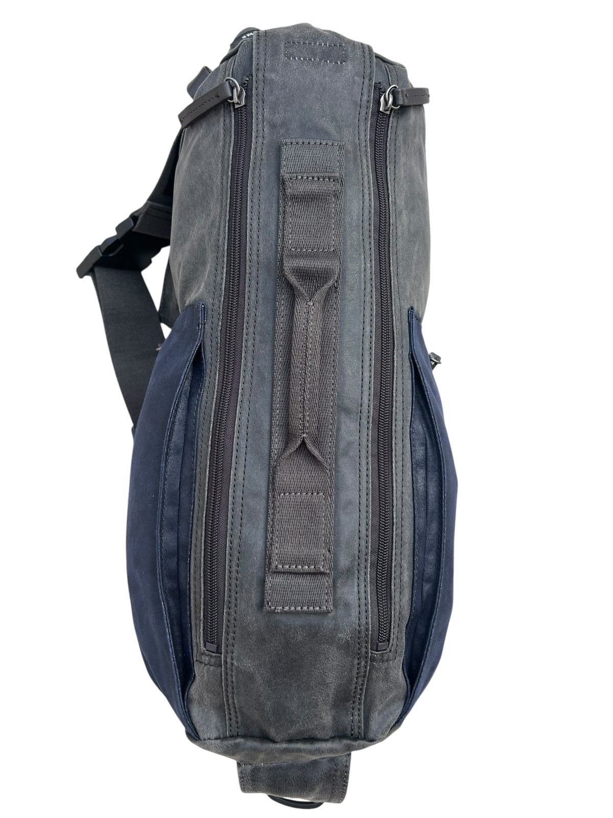 Japanese Brand Vintage Art-Berg Japan Tactical Waxed Messenger Bag Size ONE SIZE - 20 Thumbnail
