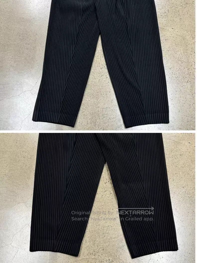 Issey Miyake Issey Miyake size:1 Ruffle Pants Black Size 31" - 6 Thumbnail