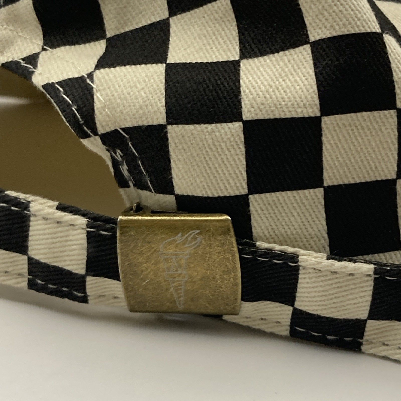 Other Liquid Death Checkered Hat OS Strap "Murder Your Thirst Cap" Size ONE SIZE - 8 Thumbnail