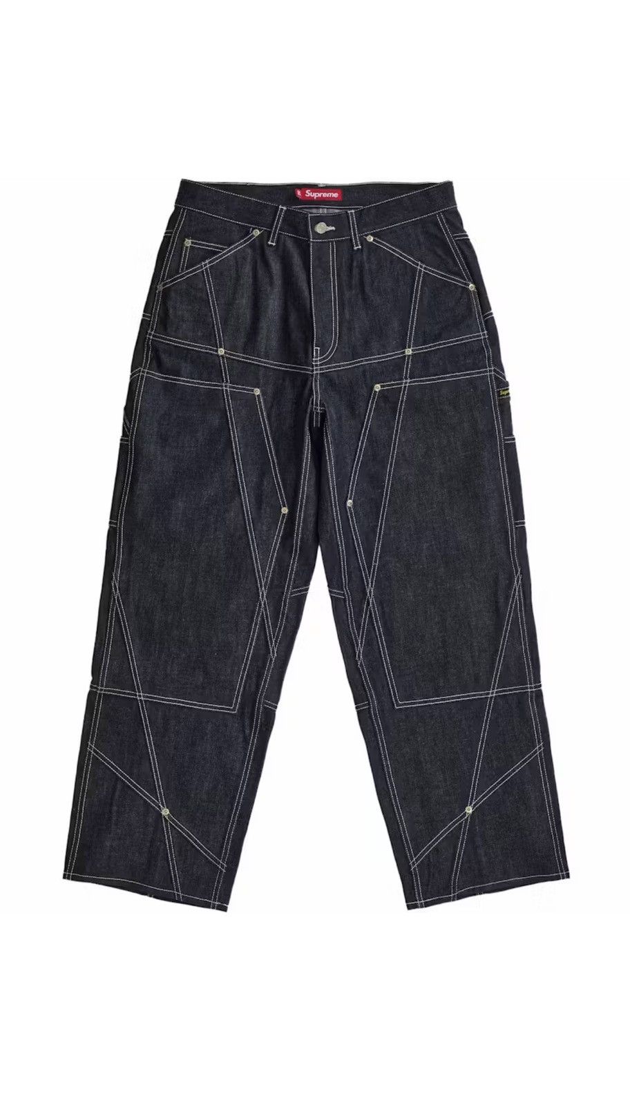 Supreme Supreme Nas & DMX Collage Double Knee Denim Print Pant