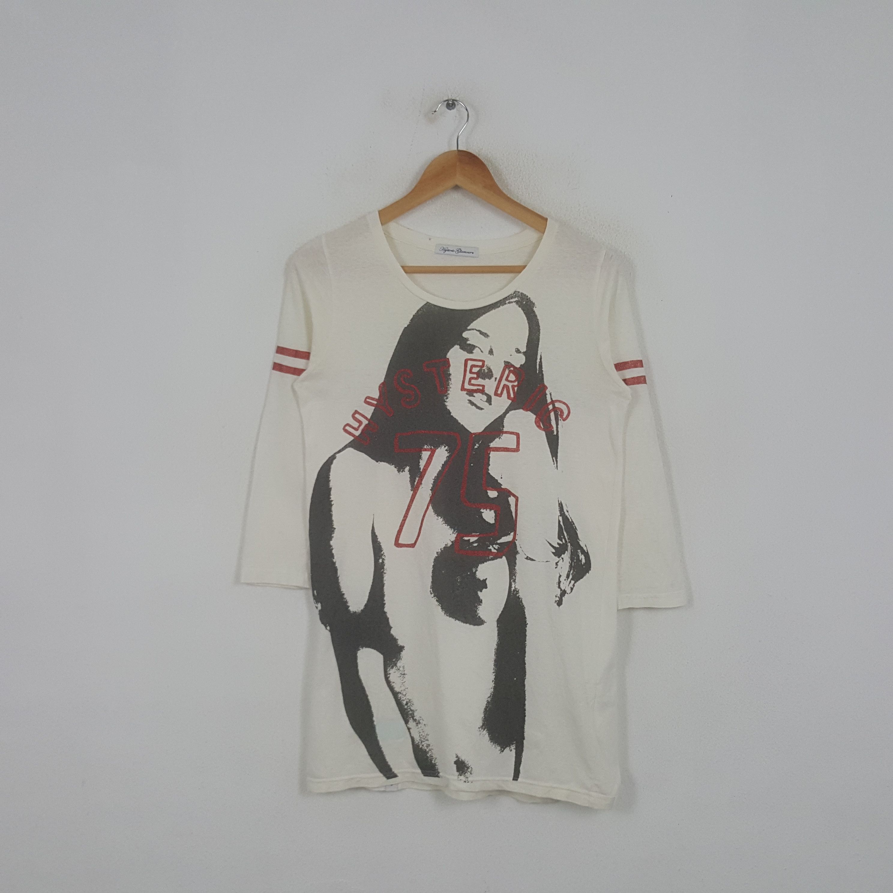 Vintage Hysteric Glamour 75 Japanese Brand Tshirt