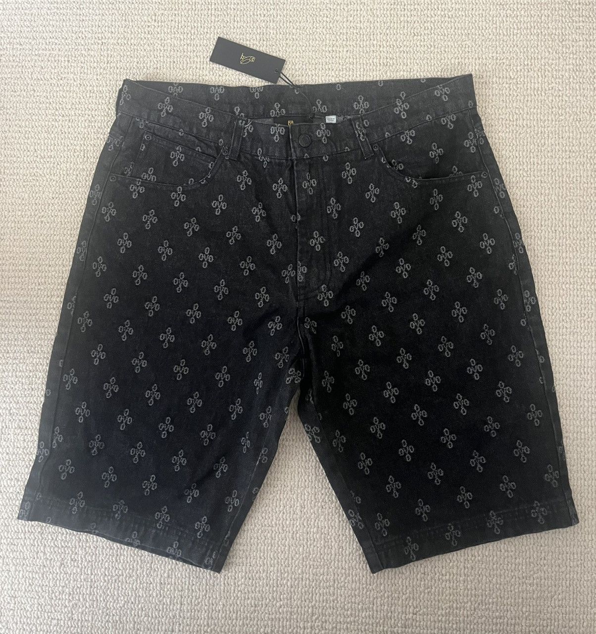 パンツ OCTOBERS VERY OWN MONOGRAM DENIM SHORT OCTOBERS VERY OWN MONOGRAM DENIM SHORT