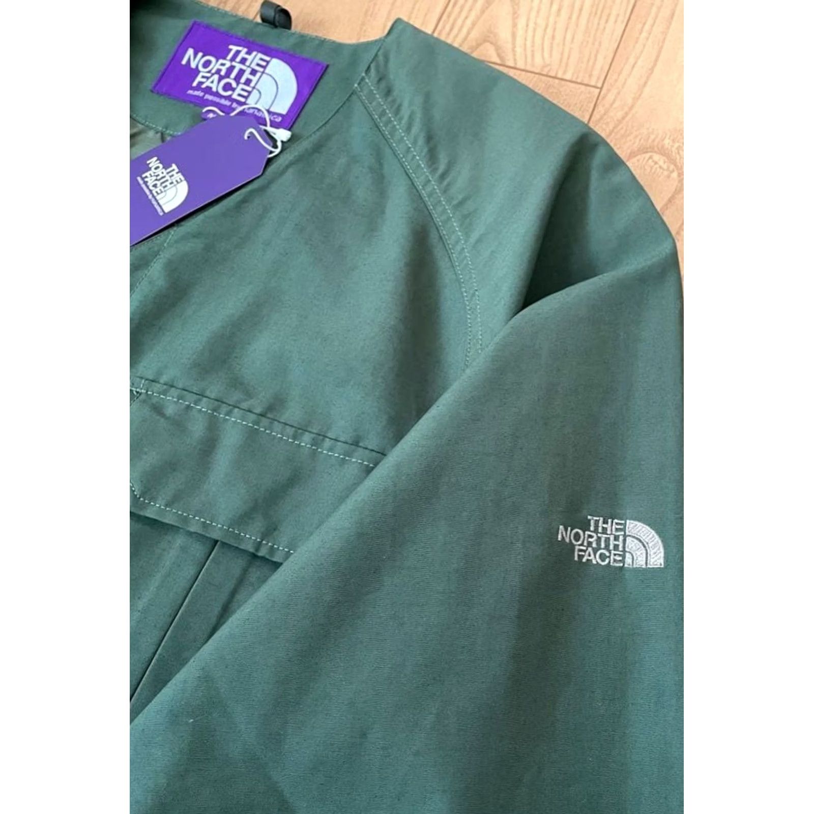 The North Face Purple Label THE NORTH FACE PURPLE LABEL Mountan Wind Cardigan Size M NP2205N Khaki Green New Size US M / EU 48-50 / 2 - 4 Thumbnail