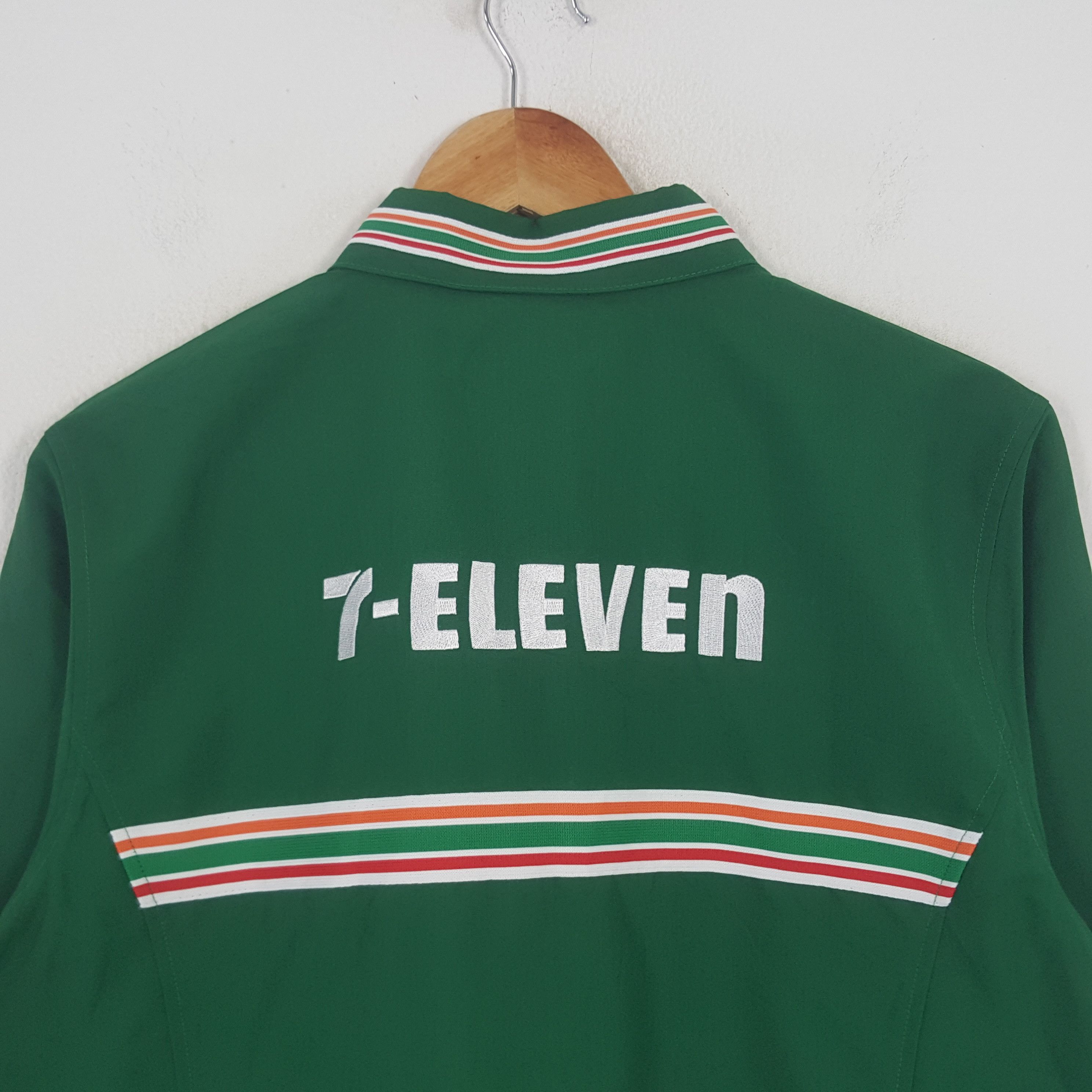Japanese Brand × Vintage Vintage 7 Eleven Japanese Brand Uniform Jacket Size US M / EU 48-50 / 2 - 2 Thumbnail