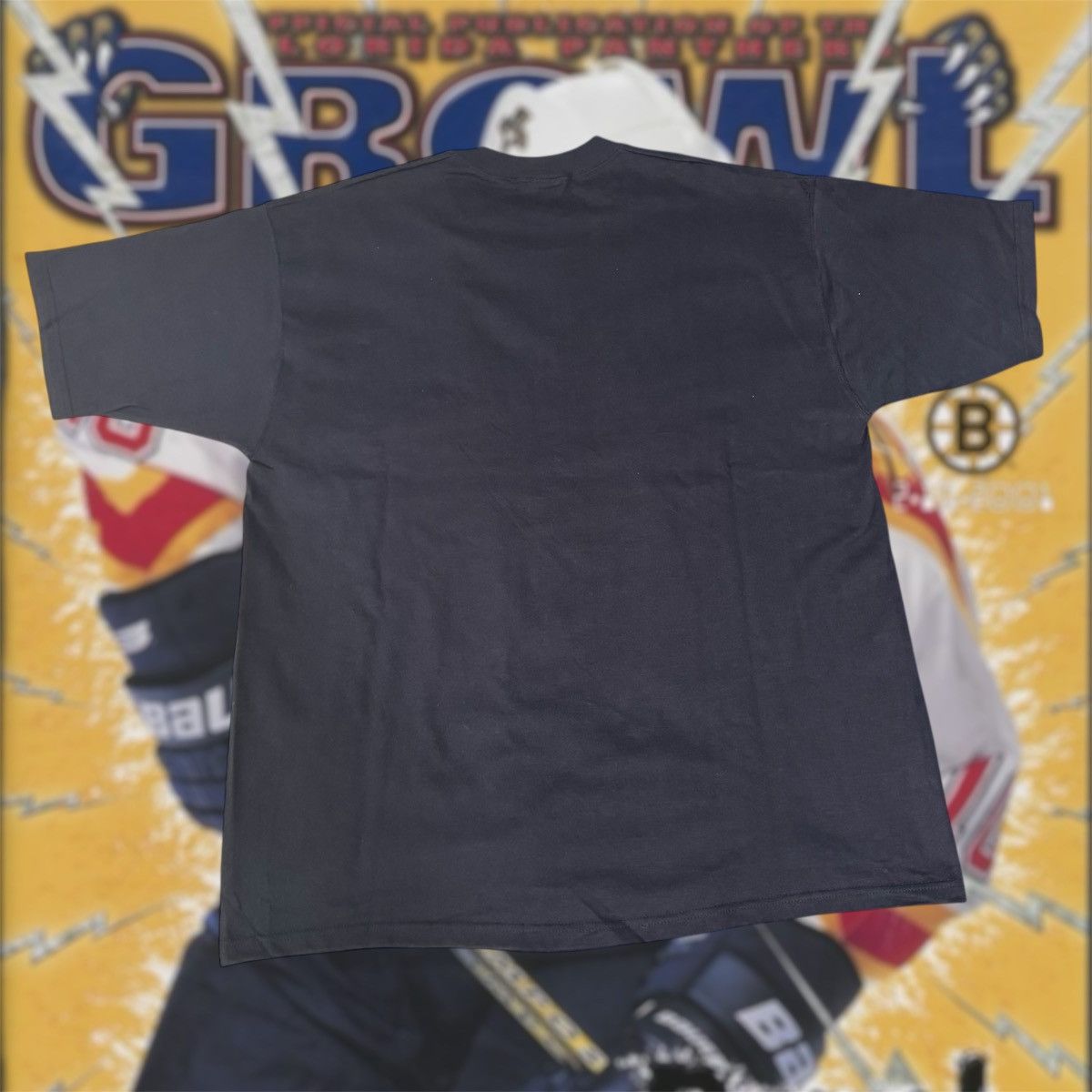 NHL × Pro Player × Vintage Vintage 90s NHL Pavel Bure Florida Panthers Stanley Cup Tee Size US XL / EU 56 / 4 - 2 Thumbnail