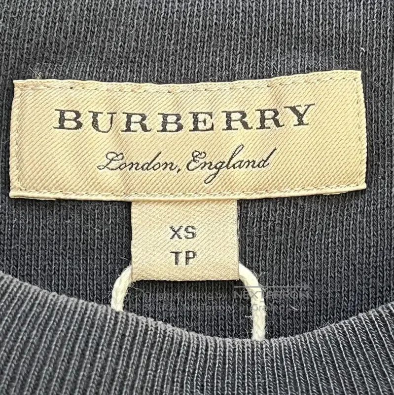 Burberry Burberry Black Men's Sweatshirt for Spring and Autumn. Size US XS / EU 42 / 0 - 6 Thumbnail