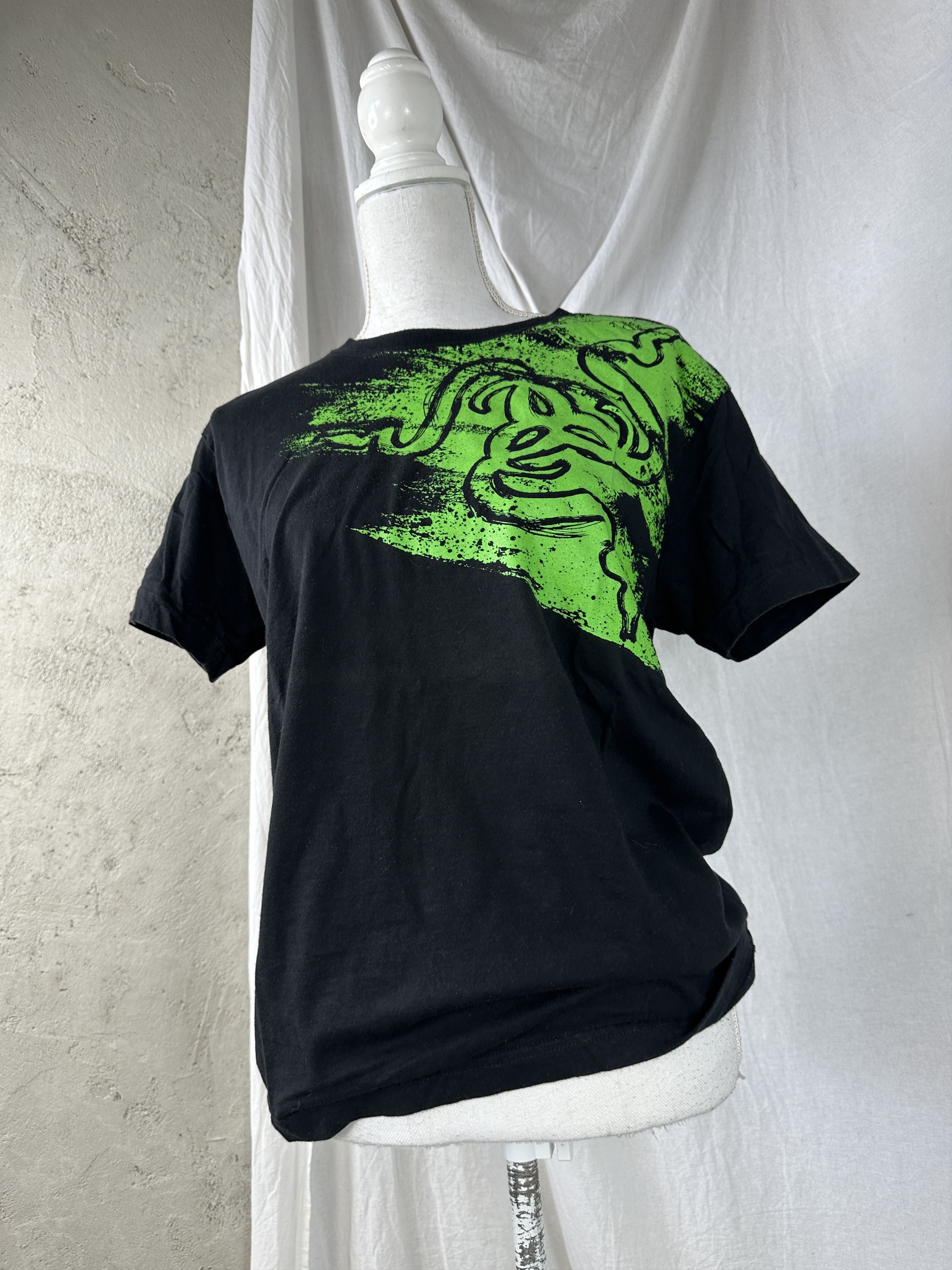 Vintage Vintage Streetwear Skater HIP HOP Razer T-shirt 00s Size US M / EU 48-50 / 2 - 1 Thumbnail