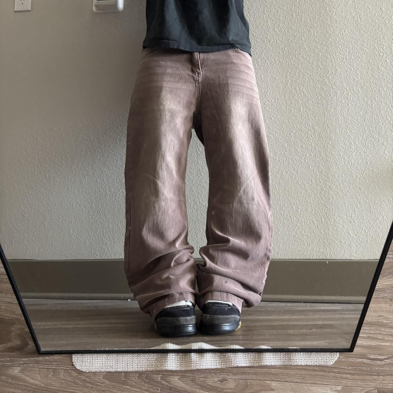 Vintage Crazy Vintage Y2K/2000s Grunge Faded Brown Denim Jeans! 31x30 Size US 31 - 1 Thumbnail