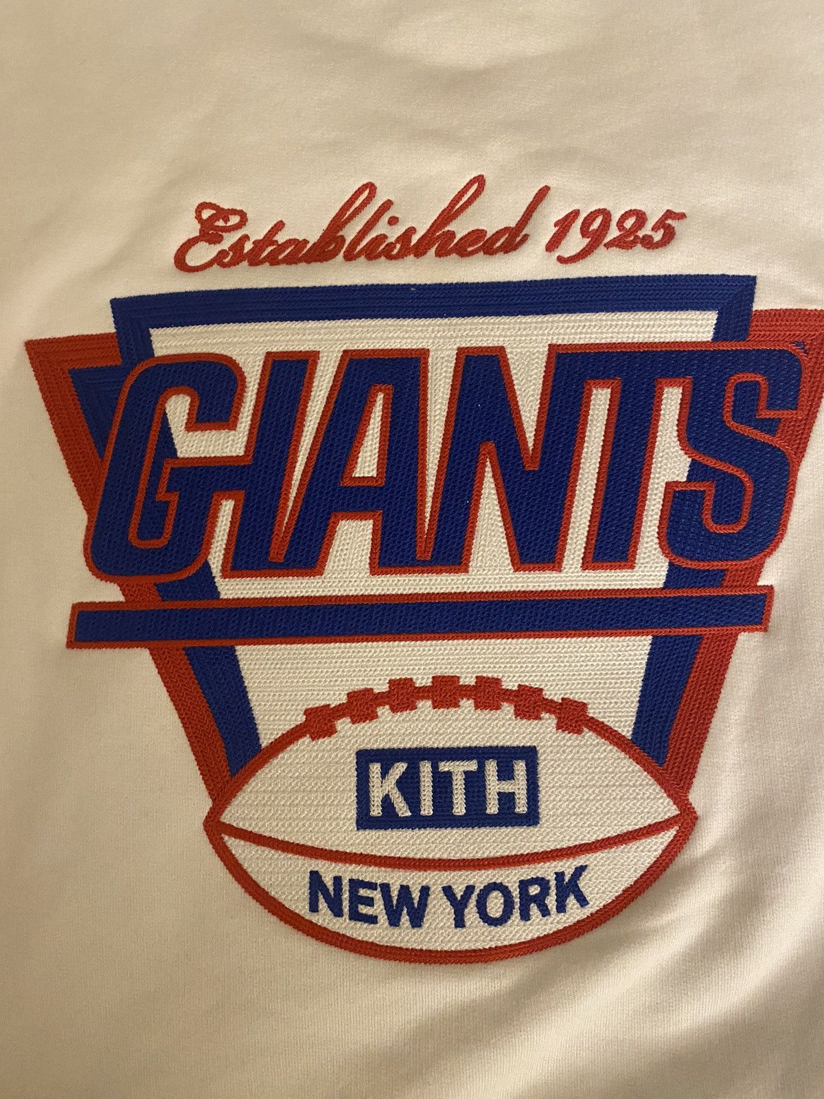 Kith × NFL KITH FOR THE NFL: GIANTS 1925 NELSON CREWNECK - L Size US L / EU 52-54 / 3 - 3 Thumbnail