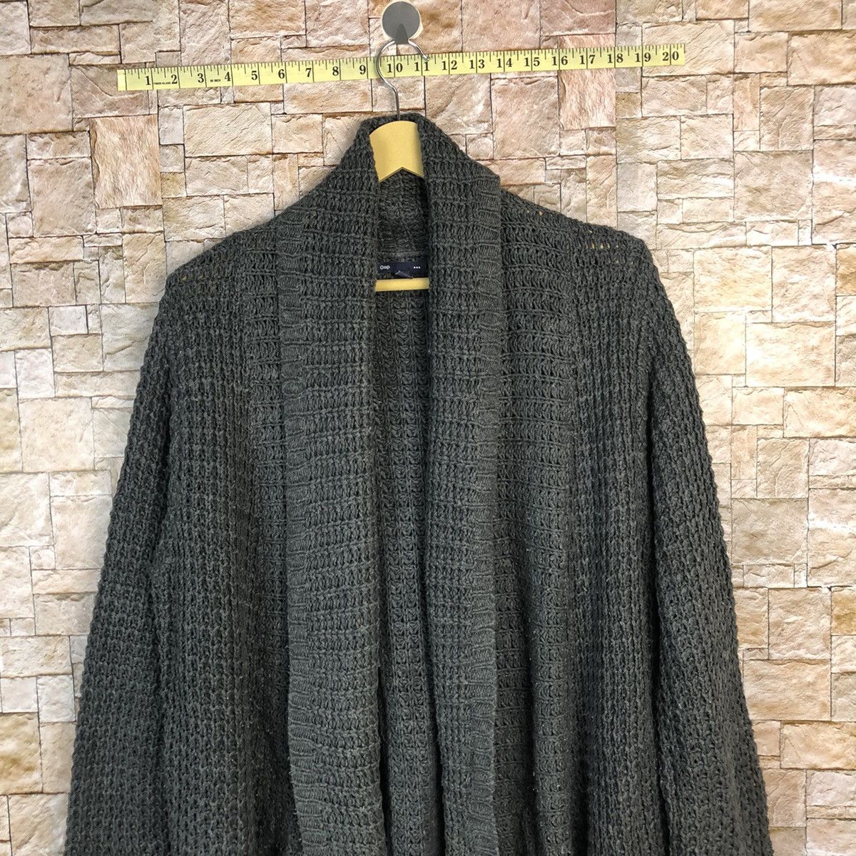 Gap Gap Grey Cardigan knitwear vintage #A477 Size US XL / EU 56 / 4 - 2 Thumbnail