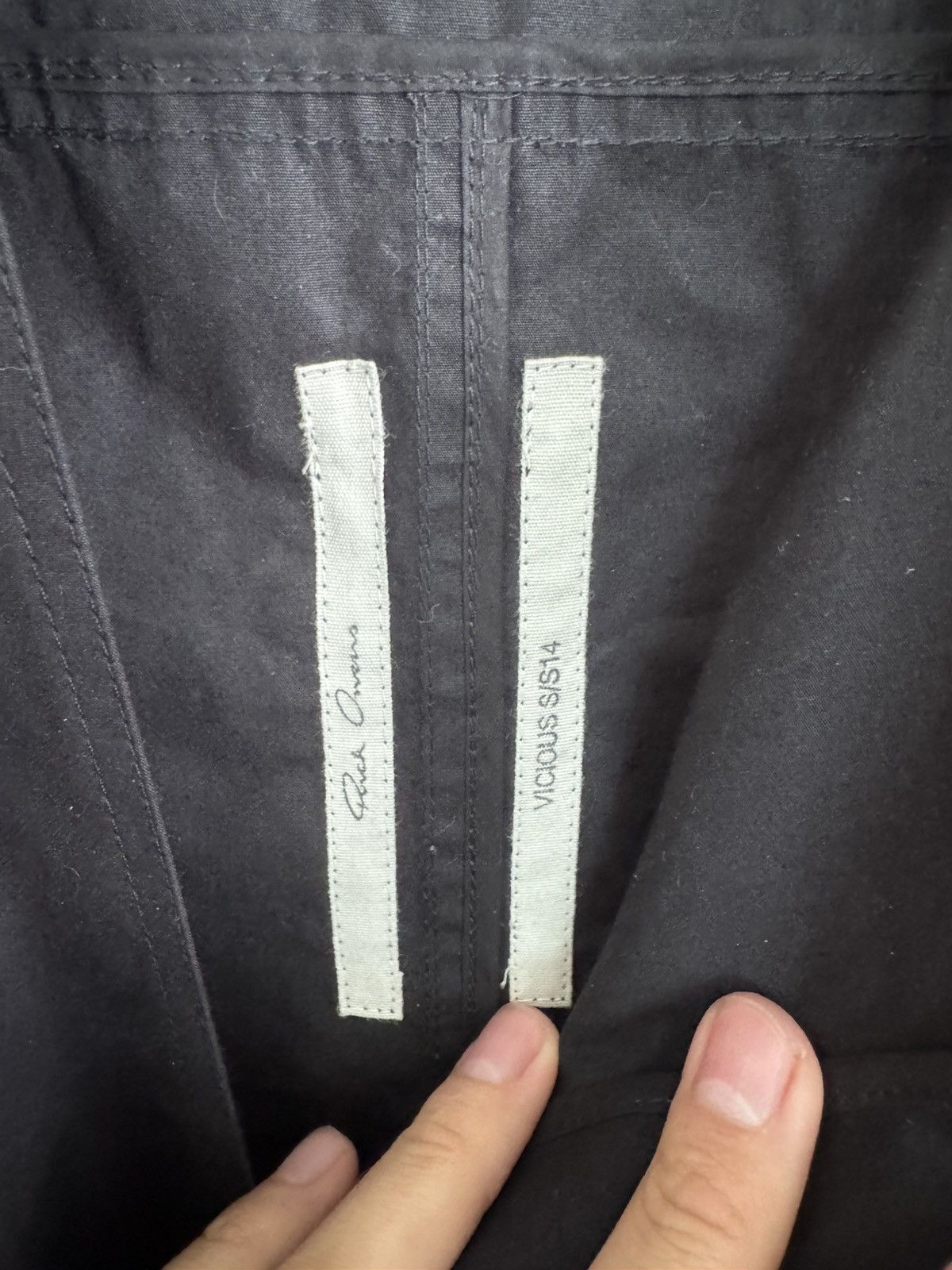 Rick Owens Vicious Asymmetric Zip Size US L / EU 52-54 / 3 - 6 Thumbnail