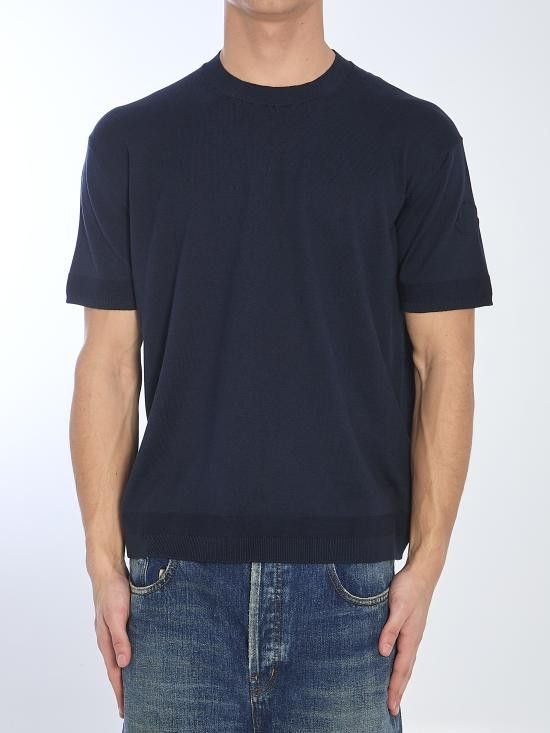Moncler MONCLER Men T-Shirts 9C00011 BLUE Size US XL / EU 56 / 4 - 1 Thumbnail