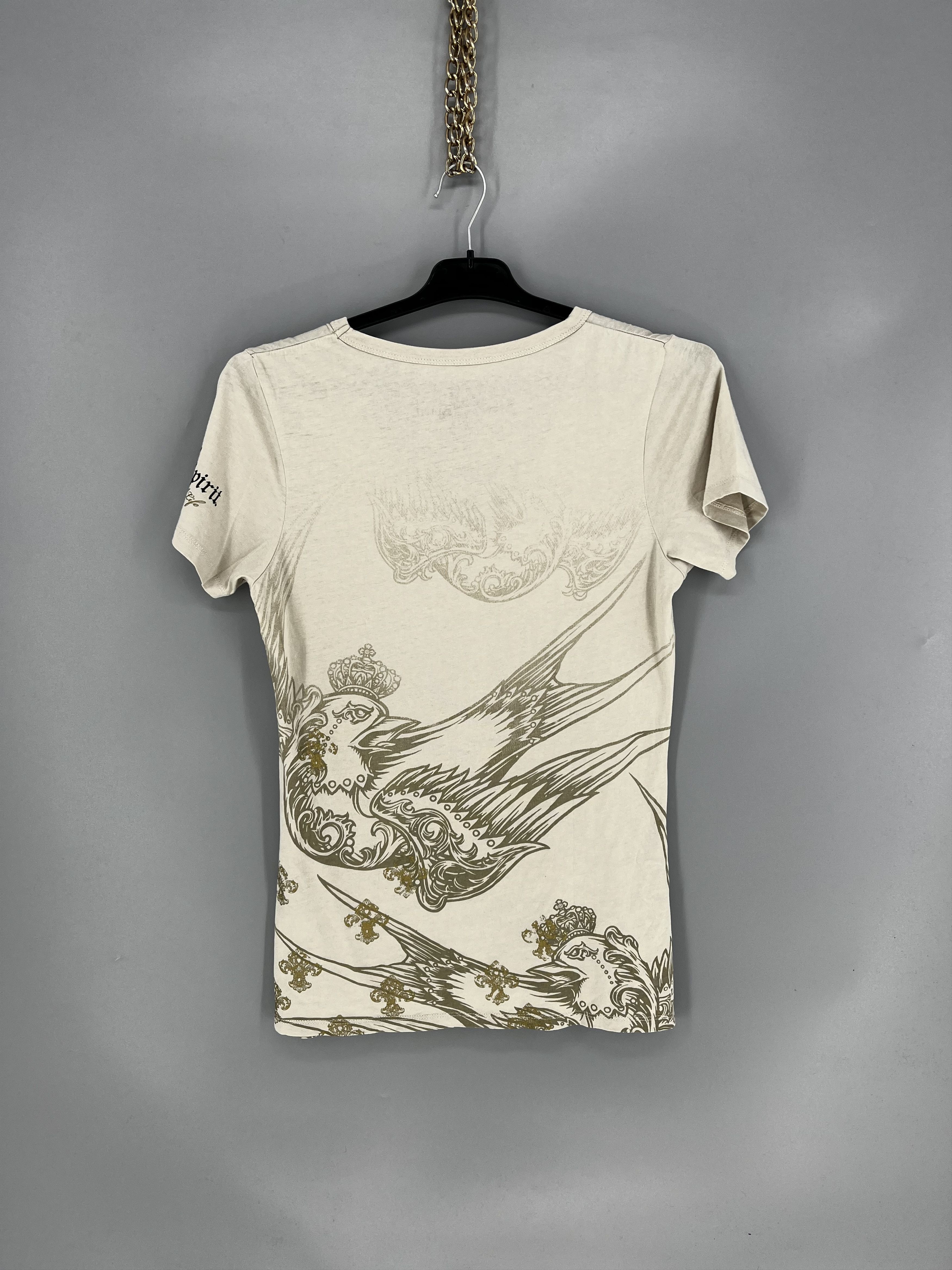 Affliction Vintage Y2K Rebel Spirit AllOver Eagles Wings Ed Hardy Style Size L / US 10 / IT 46 - 12 Thumbnail