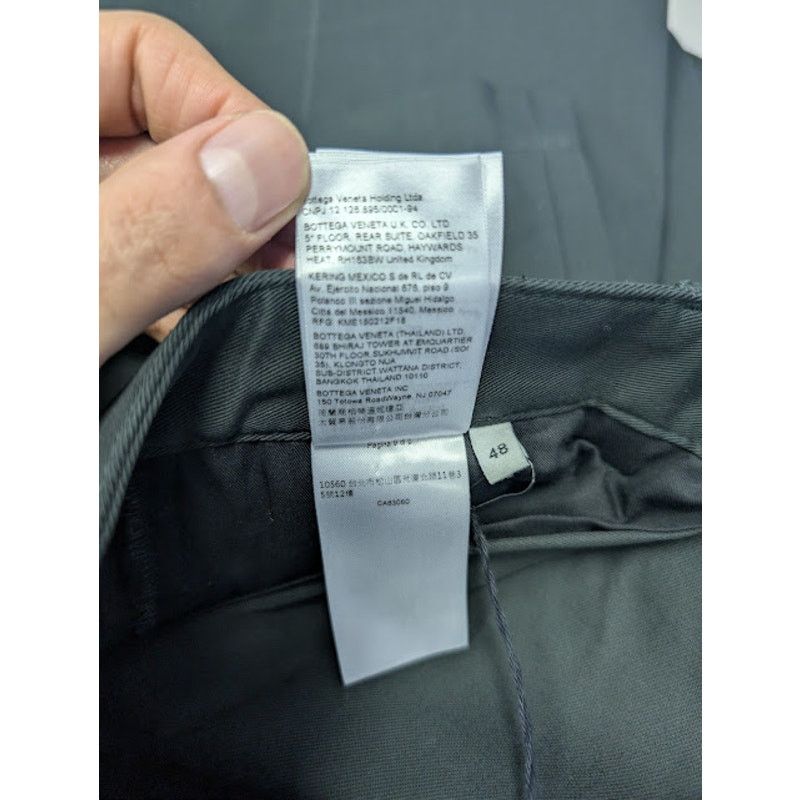 Bottega Veneta o1rshd1 Relaxed-Fit Cotton Twill Trousers Pant in Camping Size US 32 / EU 48 - 22 Thumbnail