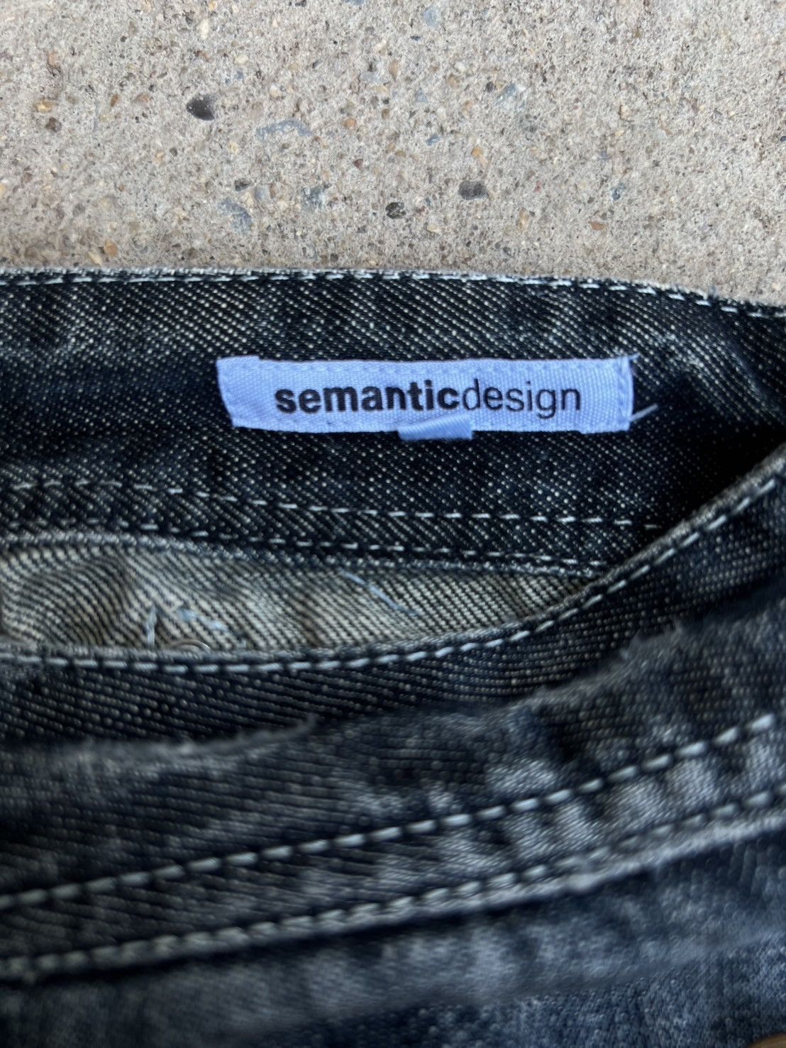 semanticdesign Archive* Semantic design Washed Multiple Pocket/Zipper Pants Size US 29 - 10 Thumbnail