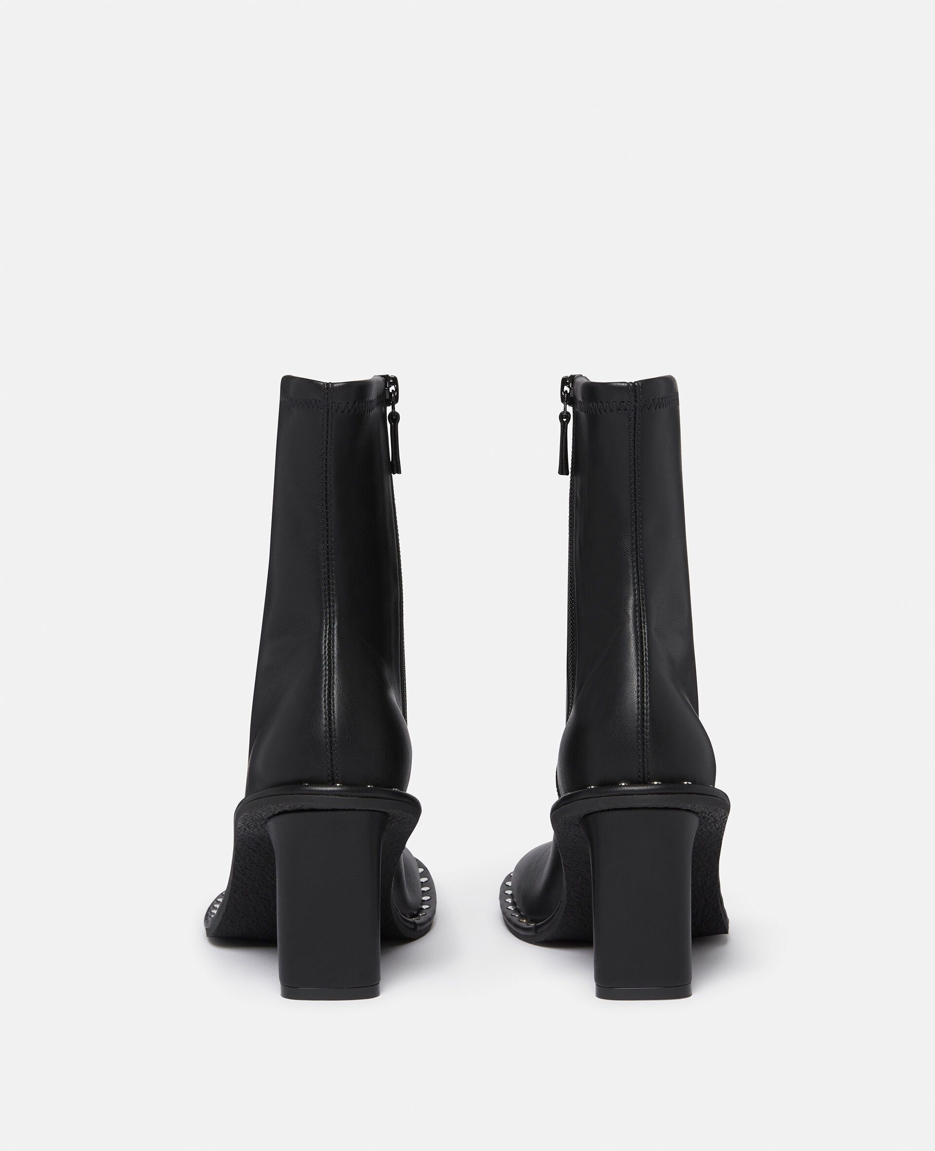 Stella McCartney o1s22i1n1024 Ryder Sock Ankle Boots in Black Size US 9 / IT 39 - 4 Thumbnail