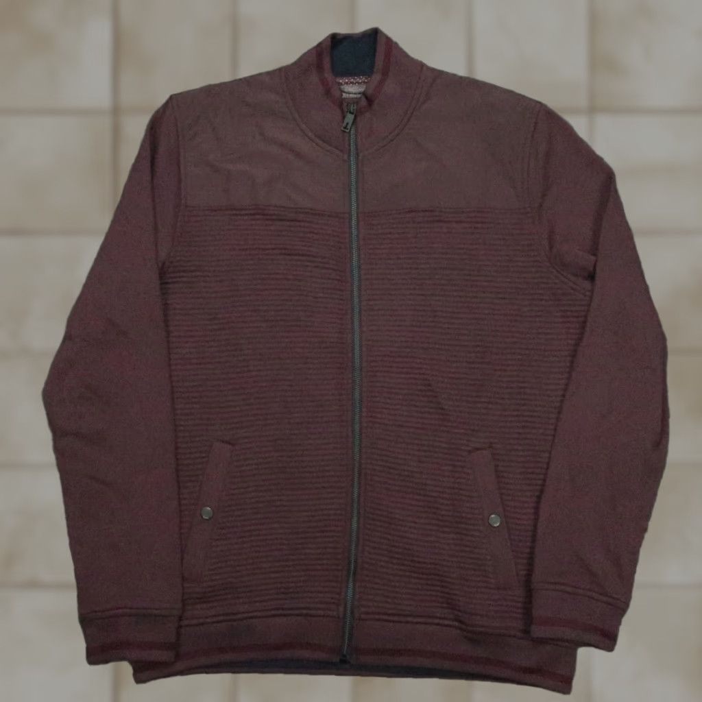 Ted Baker Ted Baker Jacket Adult XL Red Quilted Full Zip Pockets London Mens Size US XL / EU 56 / 4 - 1 Thumbnail