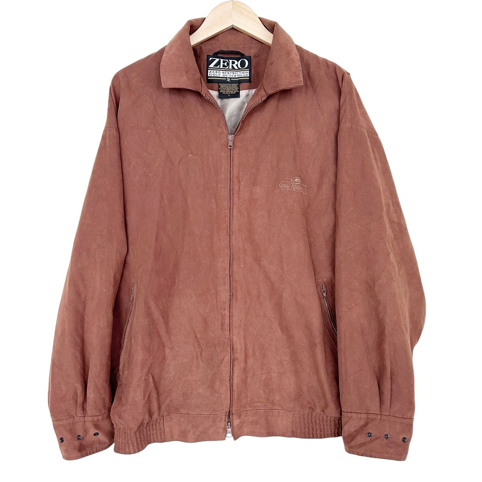 Other Zero Restriction Golf Outerwear Microsuede Full Zip Jacket L Size US L / EU 52-54 / 3 - 1 Thumbnail