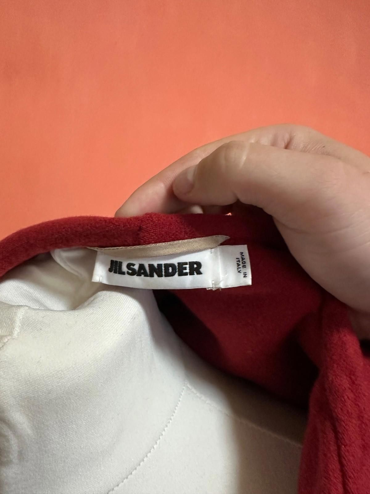 Jil Sander Jil Sander Women Coat Red Wool Size 42 Size M / US 6-8 / IT 42-44 - 6 Thumbnail