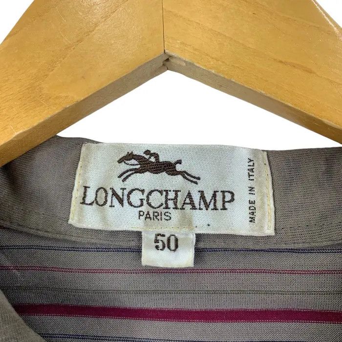 Longchamp Vintage 90’ LONGCHAMP PARIS Made In Italy Polo Size US M / EU 48-50 / 2 - 6 Thumbnail