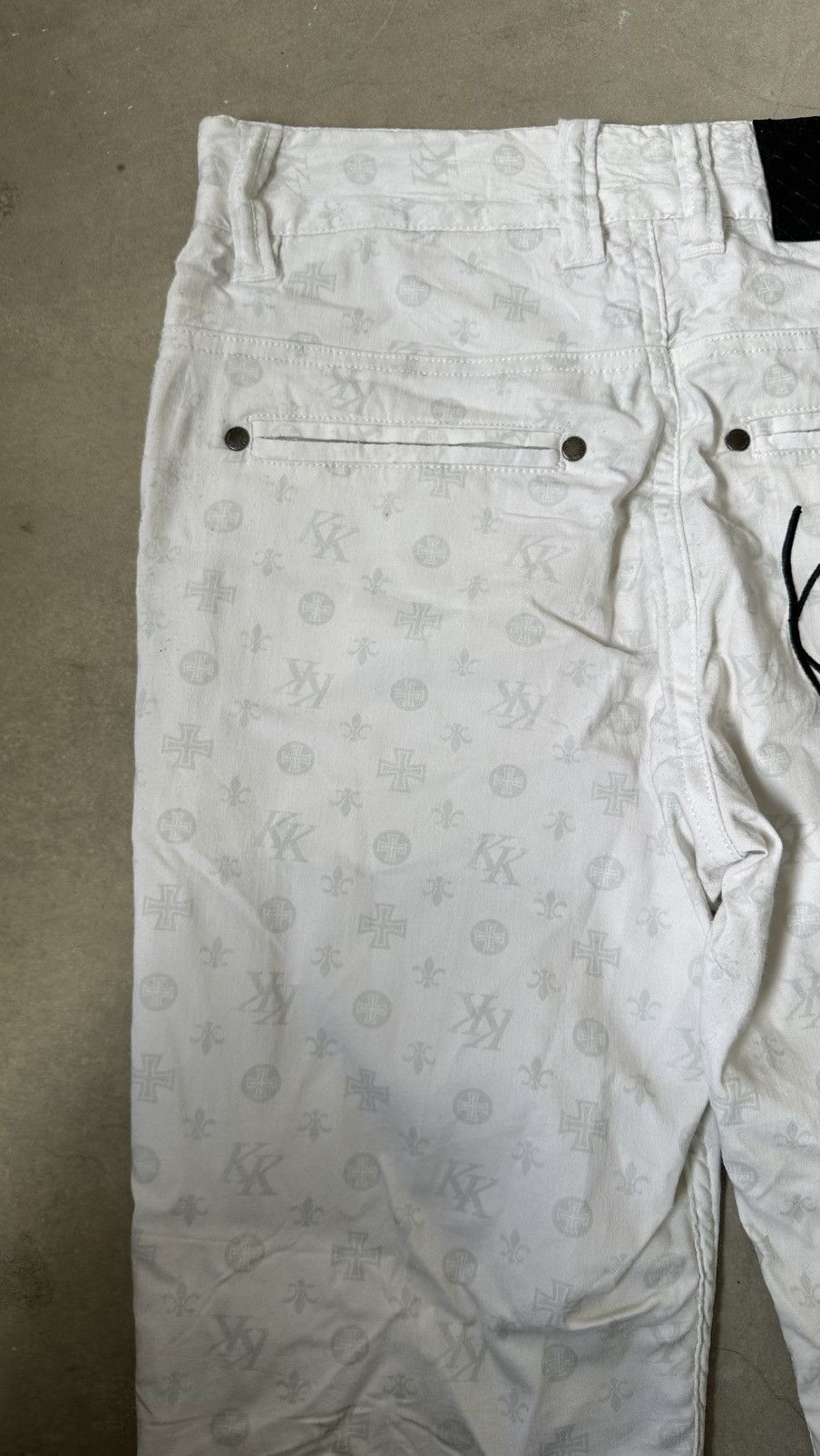 Karl Kani VINTAGE KARL KANI GOLD PATTERN PANT Size US 32 / EU 48 - 13 Thumbnail