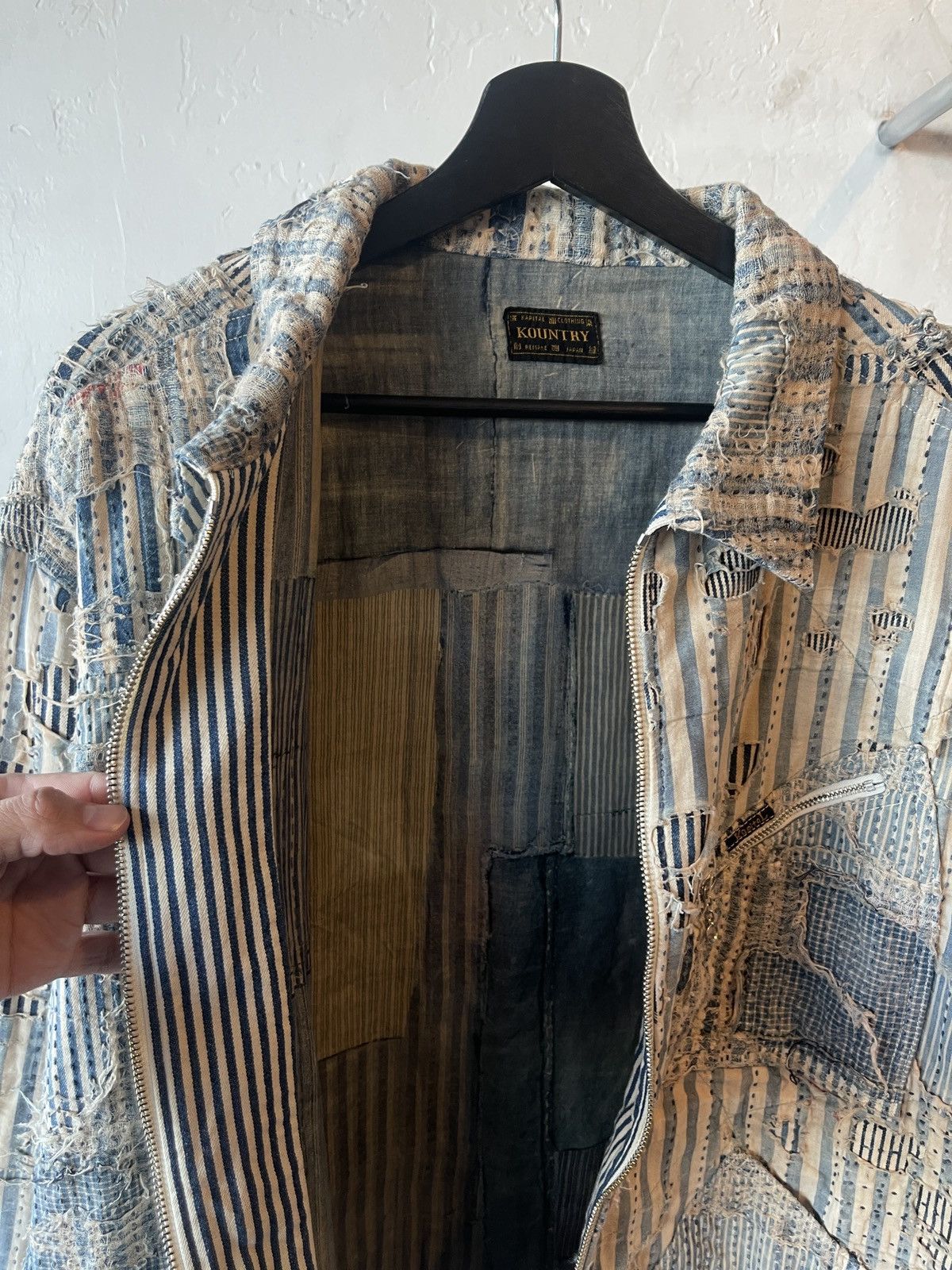 Kapital Kountry Kapital Kountry Liberty Boro Zip Up Jacket Size US XL / EU 56 / 4 - 13 Thumbnail