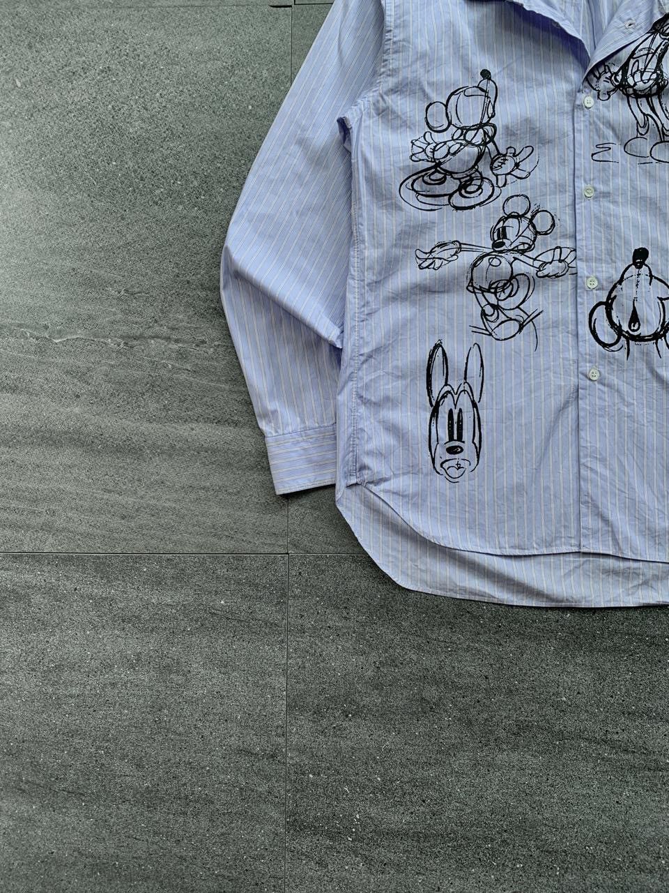 Comme des Garcons Homme Deux FREE TAX! Disney Mickey Mouse Collabs Ls Shirt Size US M / EU 48-50 / 2 - 3 Thumbnail