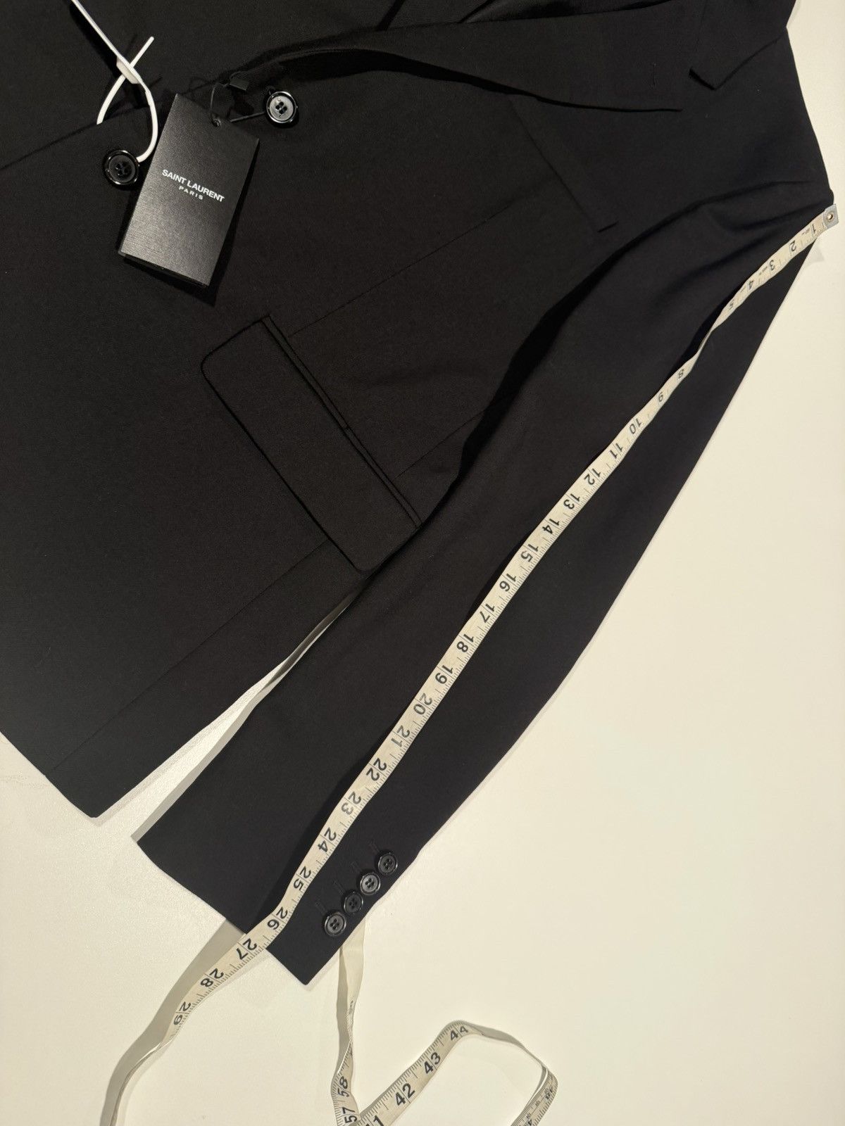 Saint Laurent Paris Saint Laurent 2019 suit blazer classic 54/44. $2200 Size 44R - 10 Thumbnail