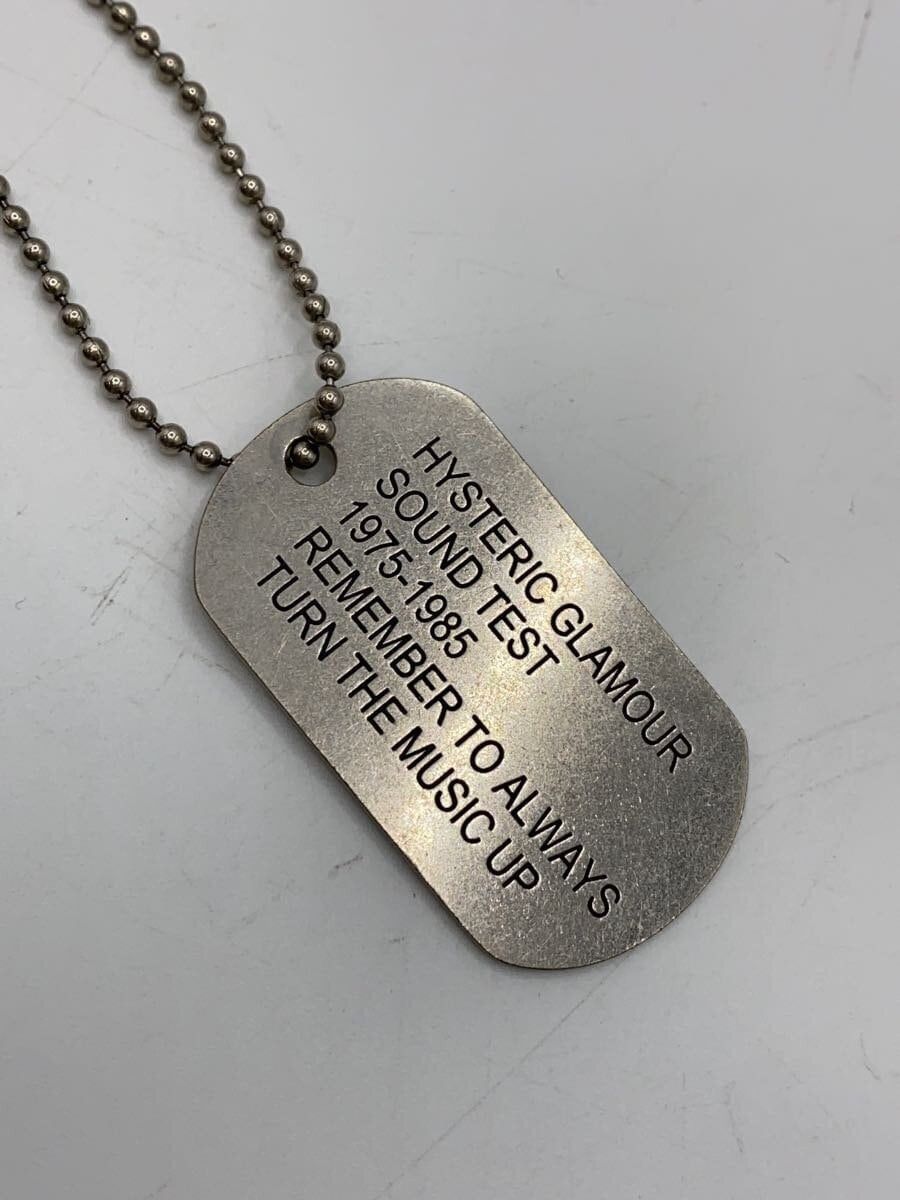 Hysteric Glamour Dog Tag Necklace Size ONE SIZE - 5 Thumbnail