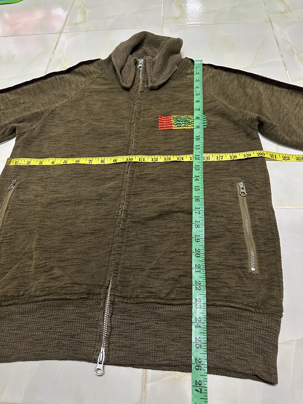 If Six Was Nine × Japanese Brand Vintage Heritage Stone Somewhere In Texas Zipper Jacket Size US S / EU 44-46 / 1 - 18 Thumbnail