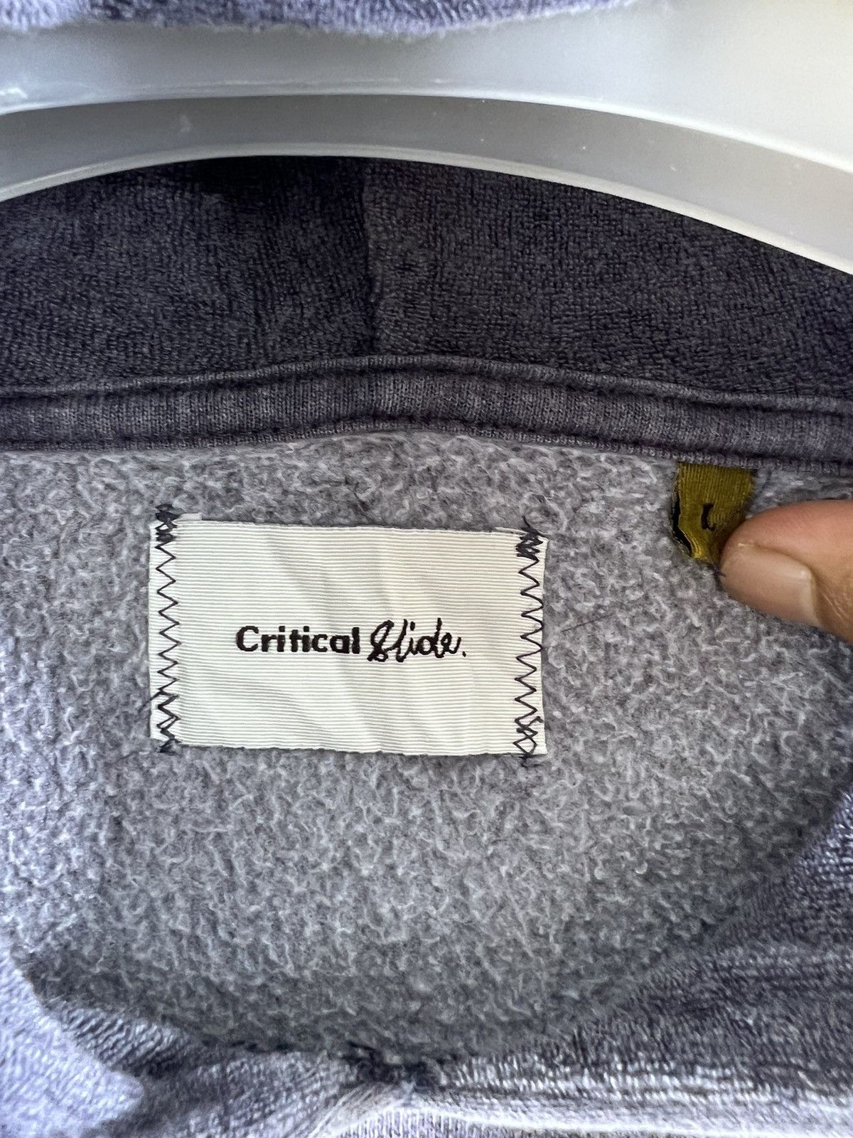 The Critical Slide Society 🔥 Vintage Critical Slide Hoodie Sweatshirt - L Size US M / EU 48-50 / 2 - 10 Thumbnail