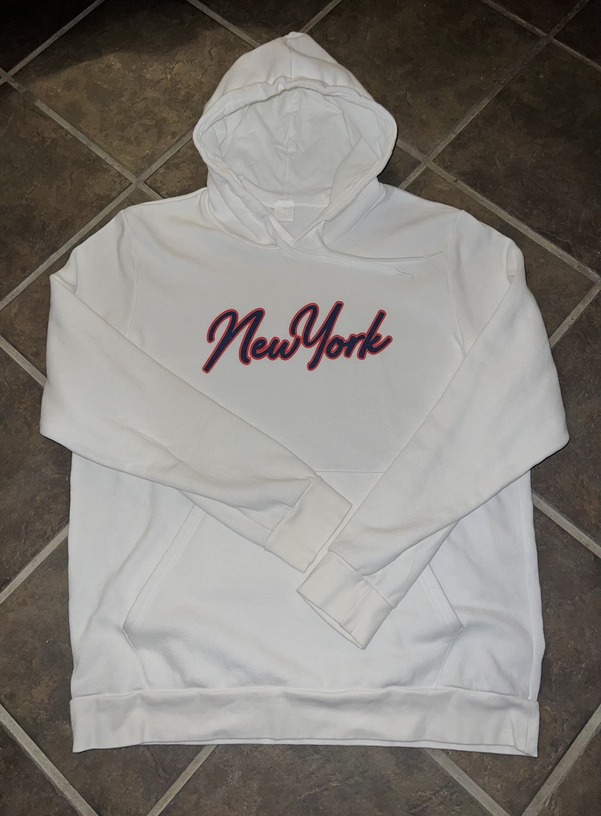 Vintage VINTAGE NEW YORK HOODIE Size US XL / EU 56 / 4 - 10 Thumbnail