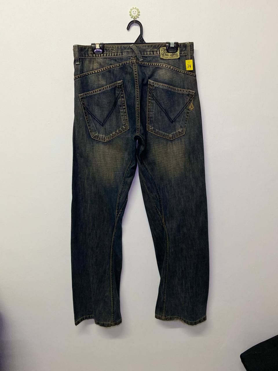 Volcom vintage volcom stone denim nice design made in usa Size US 34 / EU 50 - 1 Thumbnail