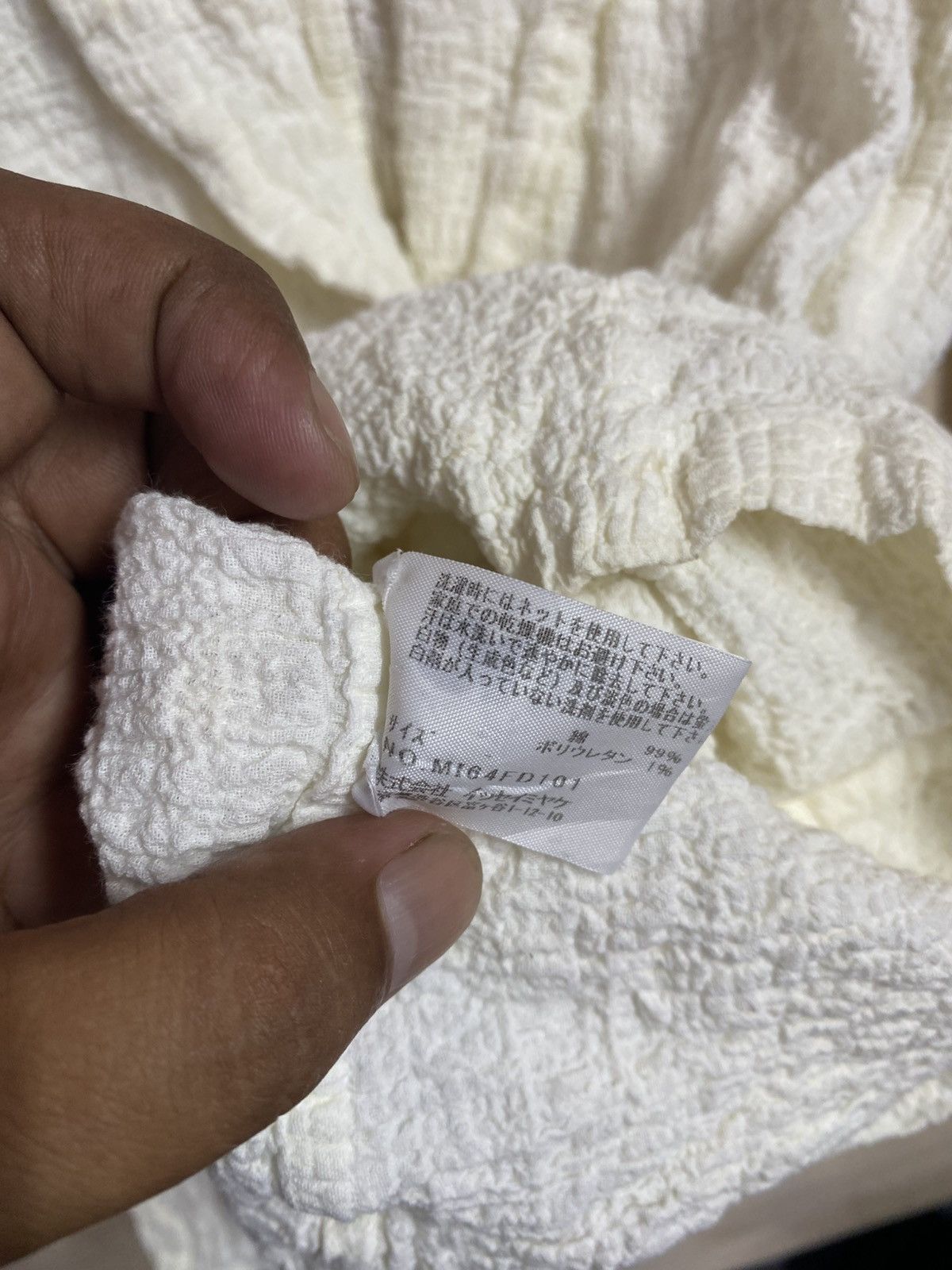 Issey Miyake vintage Issey Miyake Me Cauliflower stretch crinkle jacket Size US XL / EU 56 / 4 - 5 Thumbnail