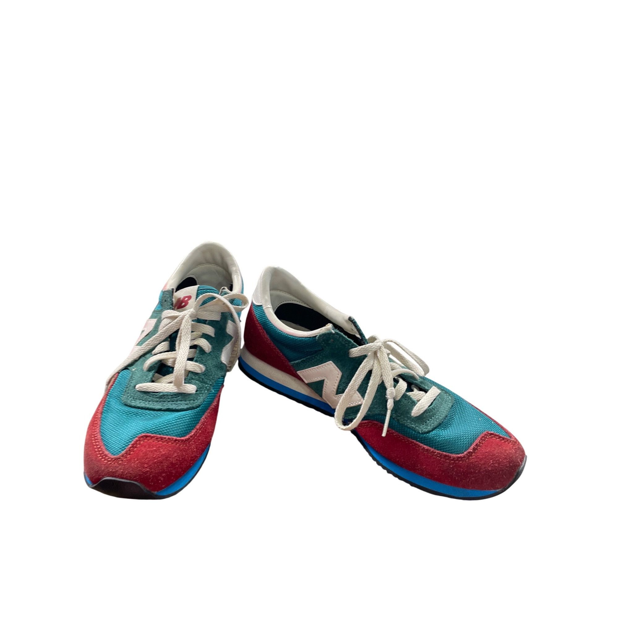 New Balance New Balance 620 Womens Red Green Suede Sneakers Size 9 SKU 8 Size US 9 / IT 39 - 1 Thumbnail