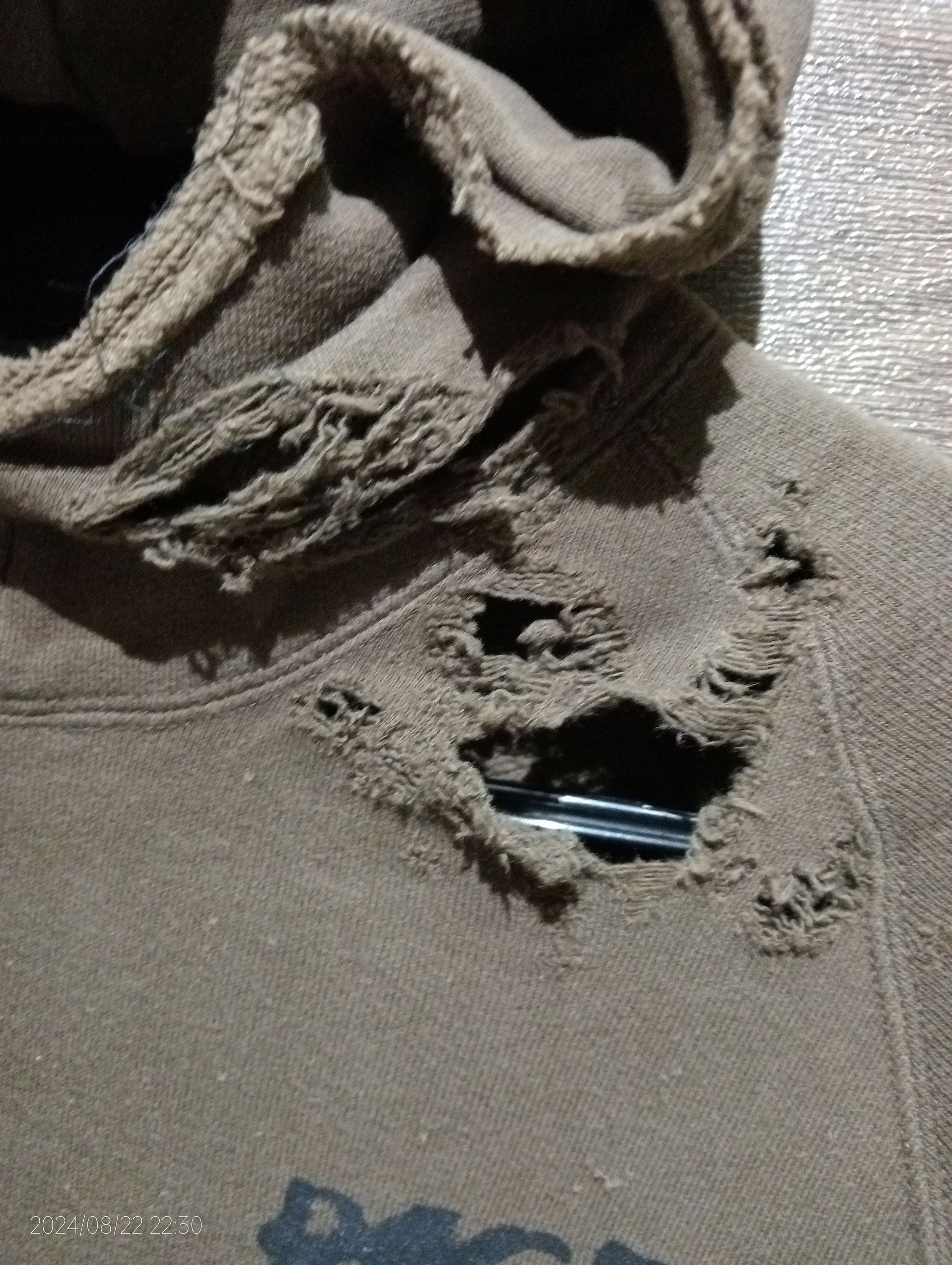 PPFM Vintage PPFM Punk Rock Distressed Design Pullover Hoodie Size US M / EU 48-50 / 2 - 10 Thumbnail