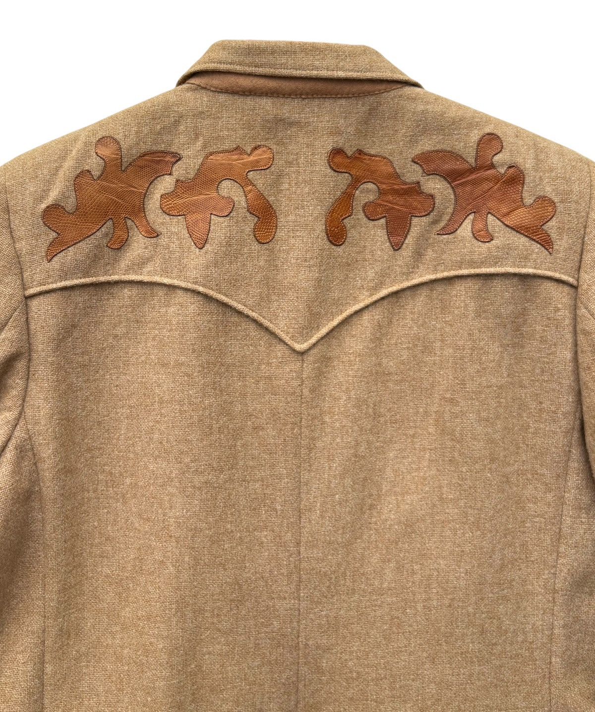 Vintage Vintage Scully Leather Patch Western Blazer Works Jacket Size US S / EU 44-46 / 1 - 18 Thumbnail