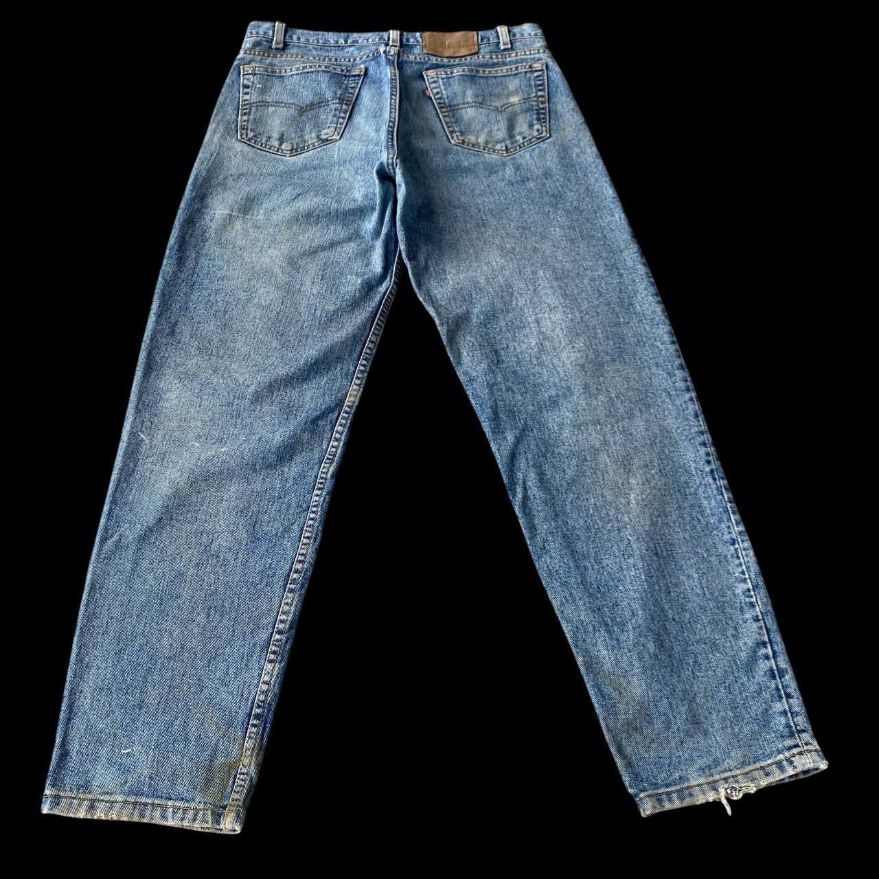 Levi's Vintage Clothing VINTAGE 1993 LEVIS 550 DIRTY MUDWASH GRUNGE JEAN USA W35X31" Size US 35 - 13 Thumbnail