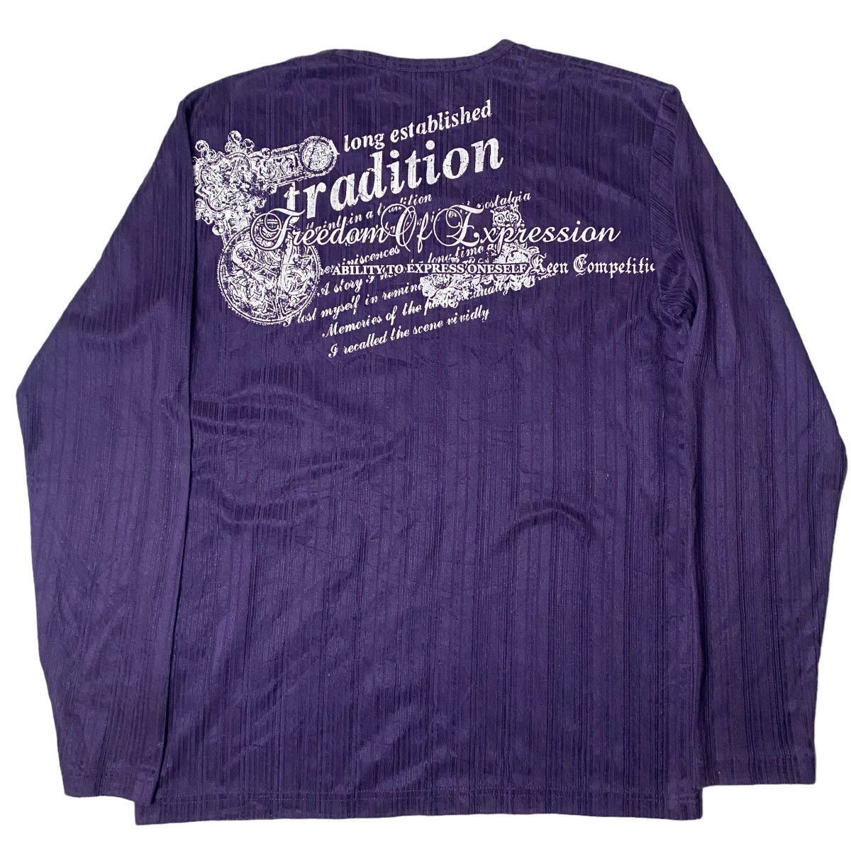 Hysteric Glamour × If Six Was Nine × Japanese Brand Pract Japanese Poem Tattoo CH Thermal Longsleeve Size US S / EU 44-46 / 1 - 5 Thumbnail