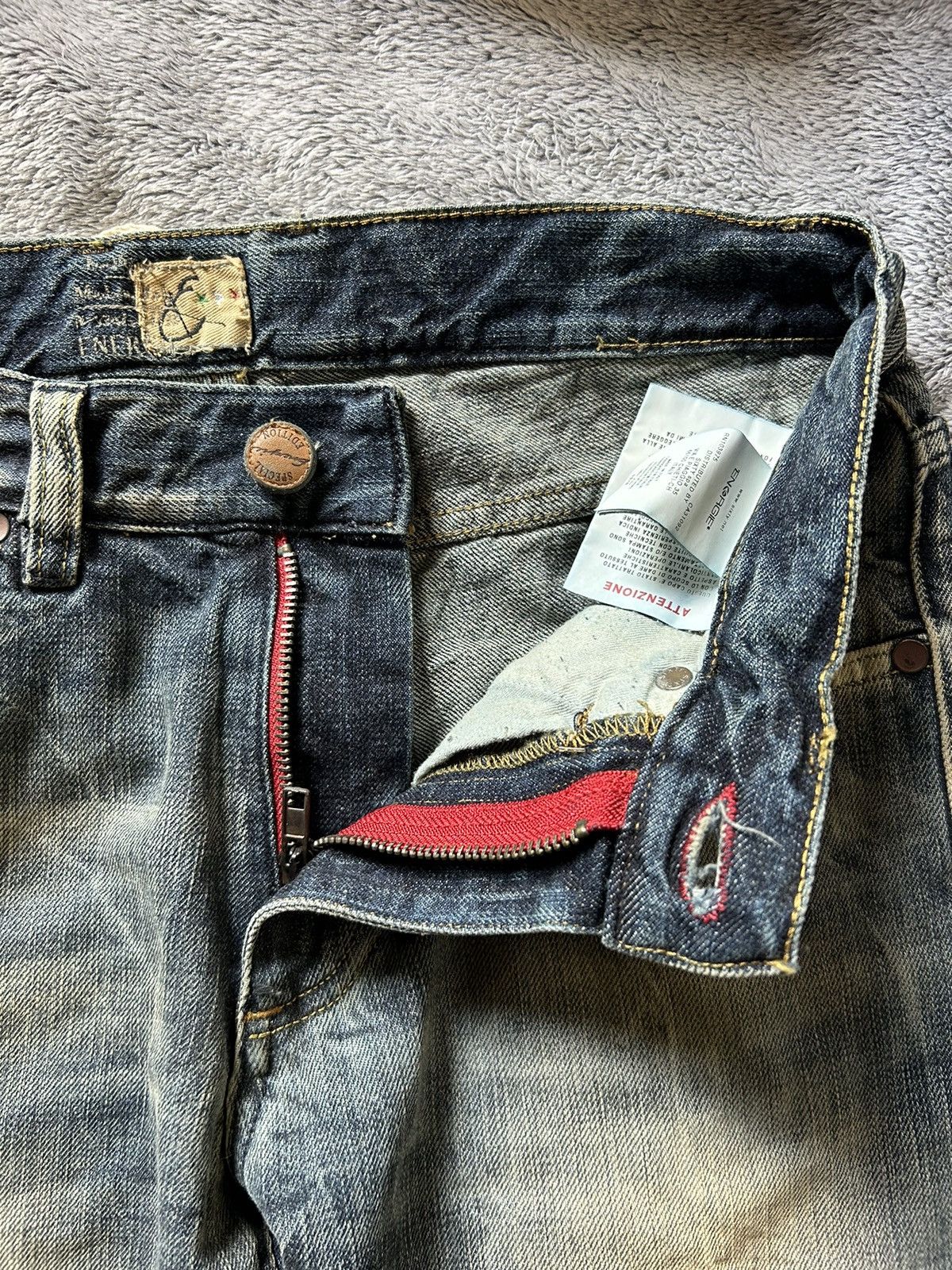 Other Vintage 90s distressed denim jeans Size US 28 / EU 44 - 8 Thumbnail