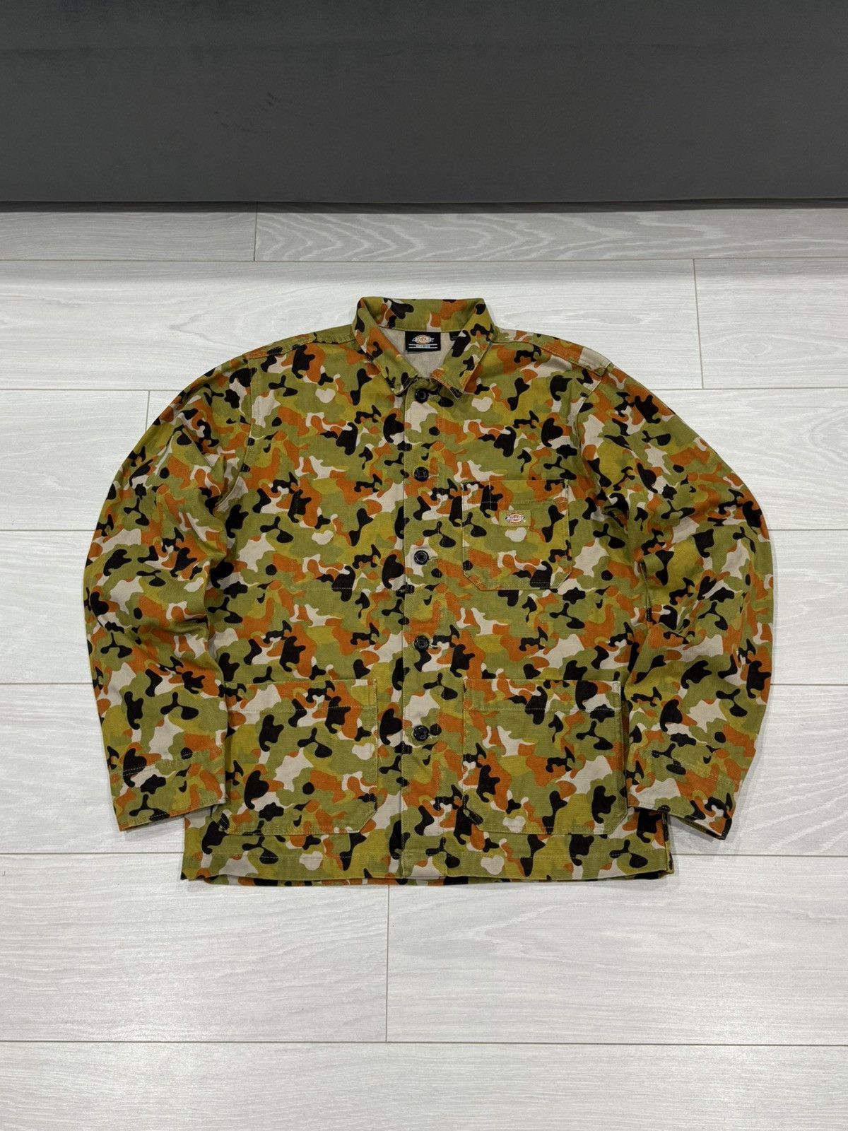 Dickies Dickies Vintage Workwear Camo Denim Jacket Size US M / EU 48-50 / 2 - 1 Thumbnail