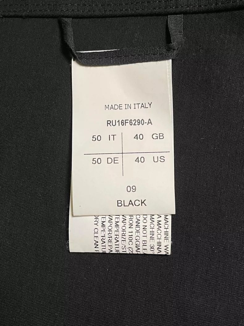 Rick Owens Rick Owens Black Jacket Outerwear-2506 Size US M / EU 48-50 / 2 - 3 Thumbnail