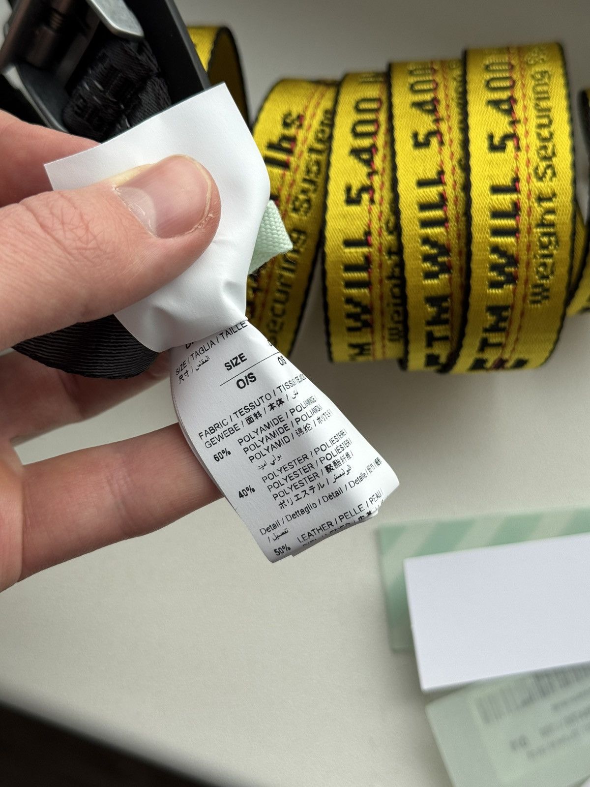 Off-White Off White Belt Size ONE SIZE - 9 Thumbnail