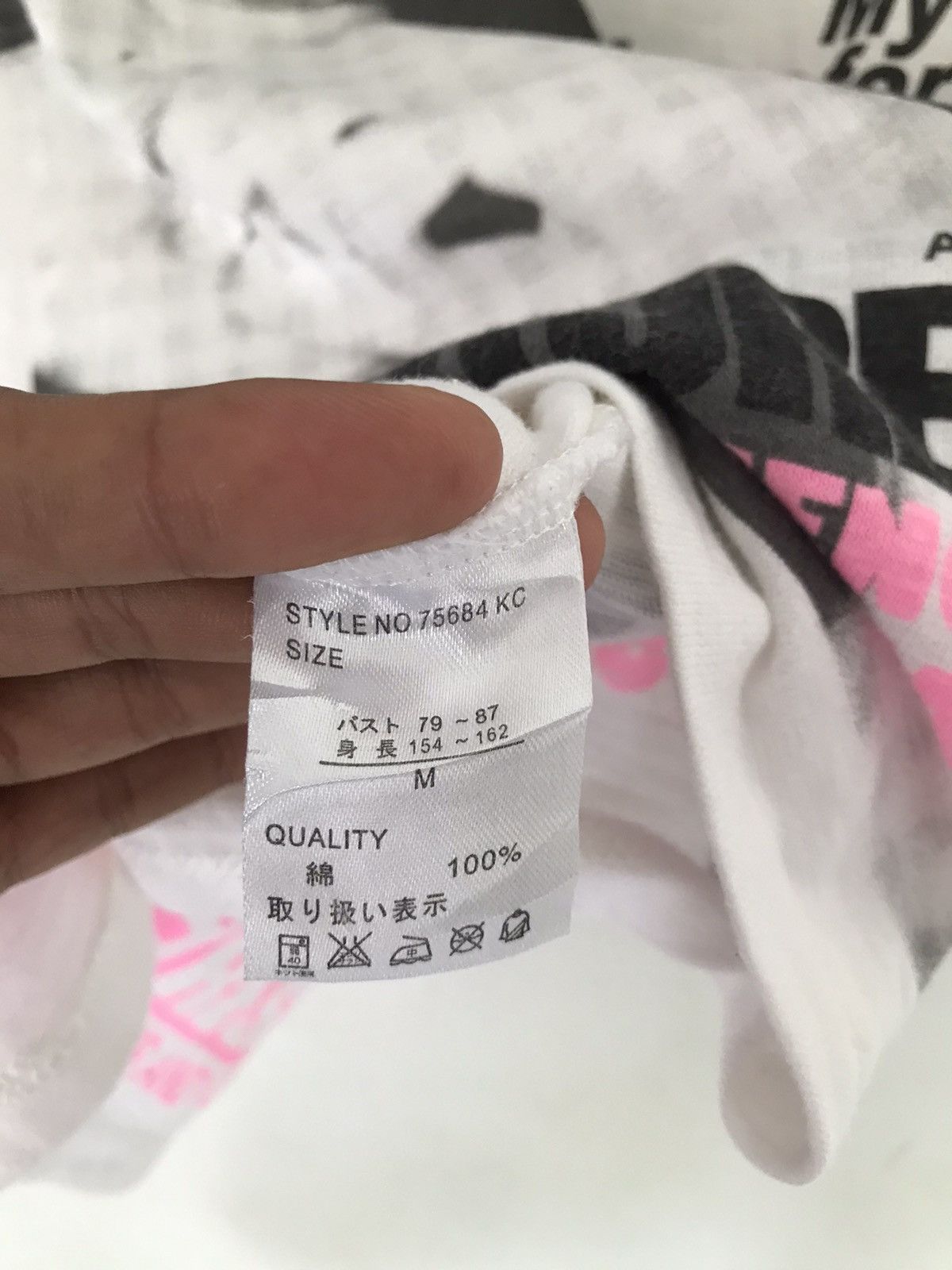 Hysteric Glamour Japanese brand Poem Tee y2k gothic style Size M / US 6-8 / IT 42-44 - 5 Thumbnail