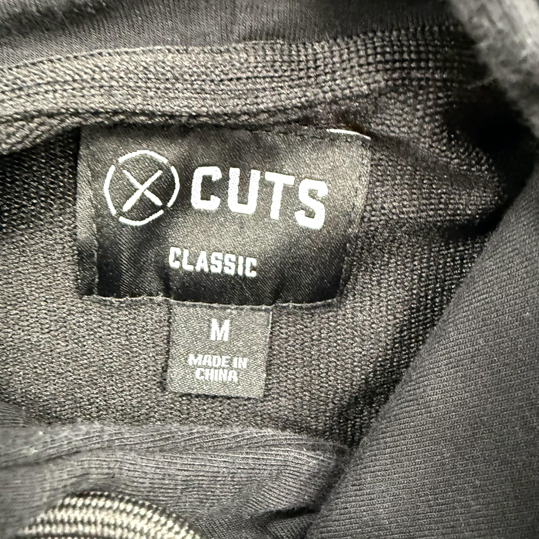 Cuts Cuts Hoodie Mens Medium Black Hyperloop Classic Pullover Sweatshirt Pockets Size US M / EU 48-50 / 2 - 3 Thumbnail