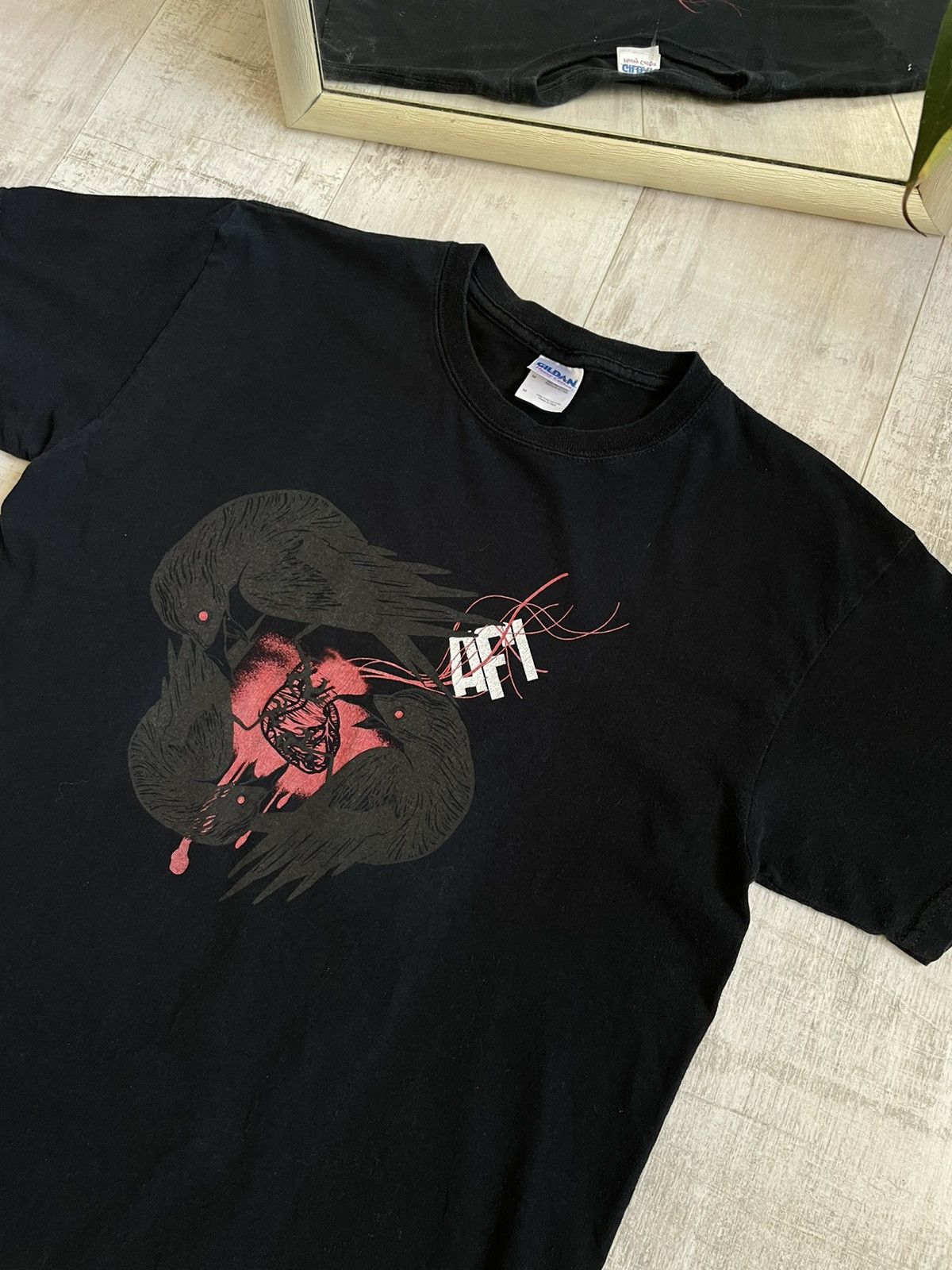 Band Tees Vintage AFI T-Shirt Band Punk Rock Black RARE Size US M / EU 48-50 / 2 - 3 Thumbnail