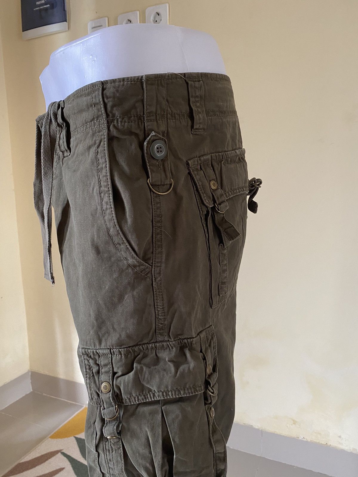 Rare Design Tactical Multipocket Vintage Military Army Pants