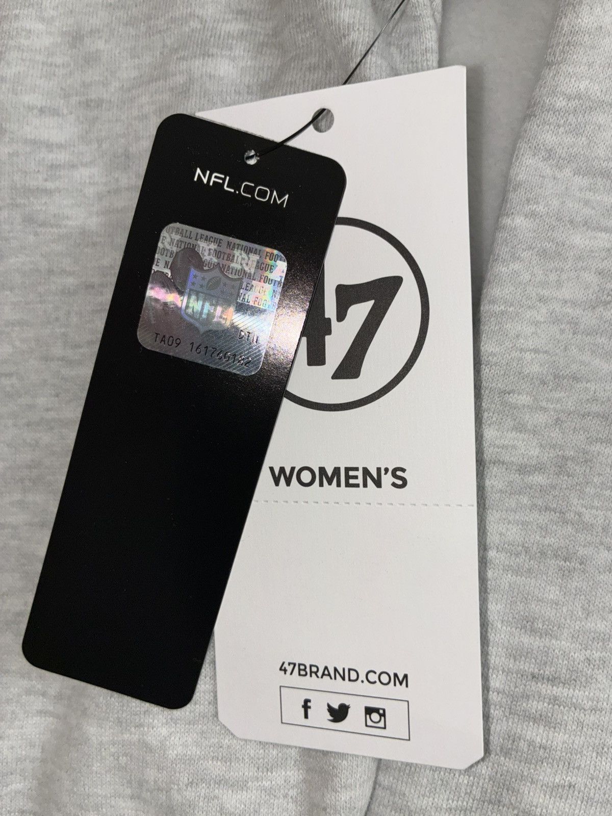 47 Brand × NFL NEW Ladies' NFL Pullover - Las Vegas Raiders, Medium Size M / US 6-8 / IT 42-44 - 4 Thumbnail