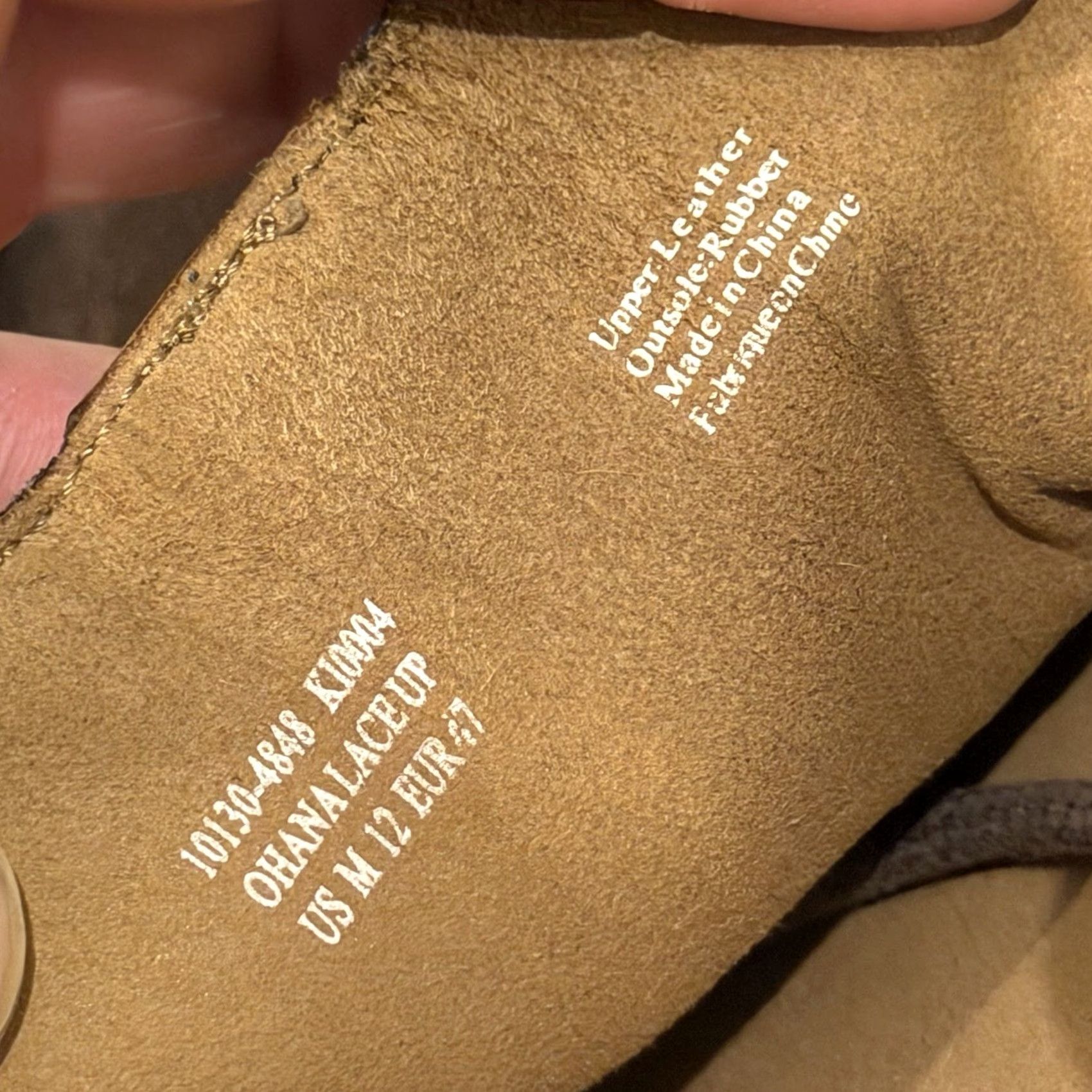Olukai OluKai Ohana Lace Up Oxfords Mens 12 Brown Leather Slip On Comfort Sneakers Sneakers Mens 12 Brown Leather Slip On Comfort Shoes Size US 12 / EU 45 - 7 Thumbnail